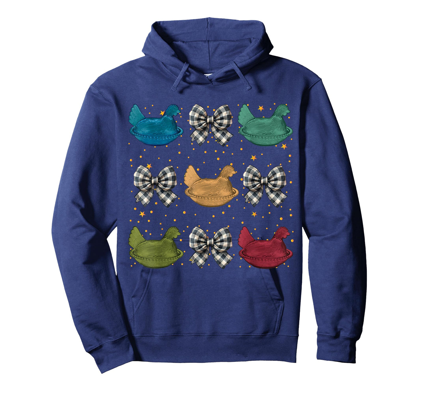 Coquette Hen on Nest with Bows T-Shirt