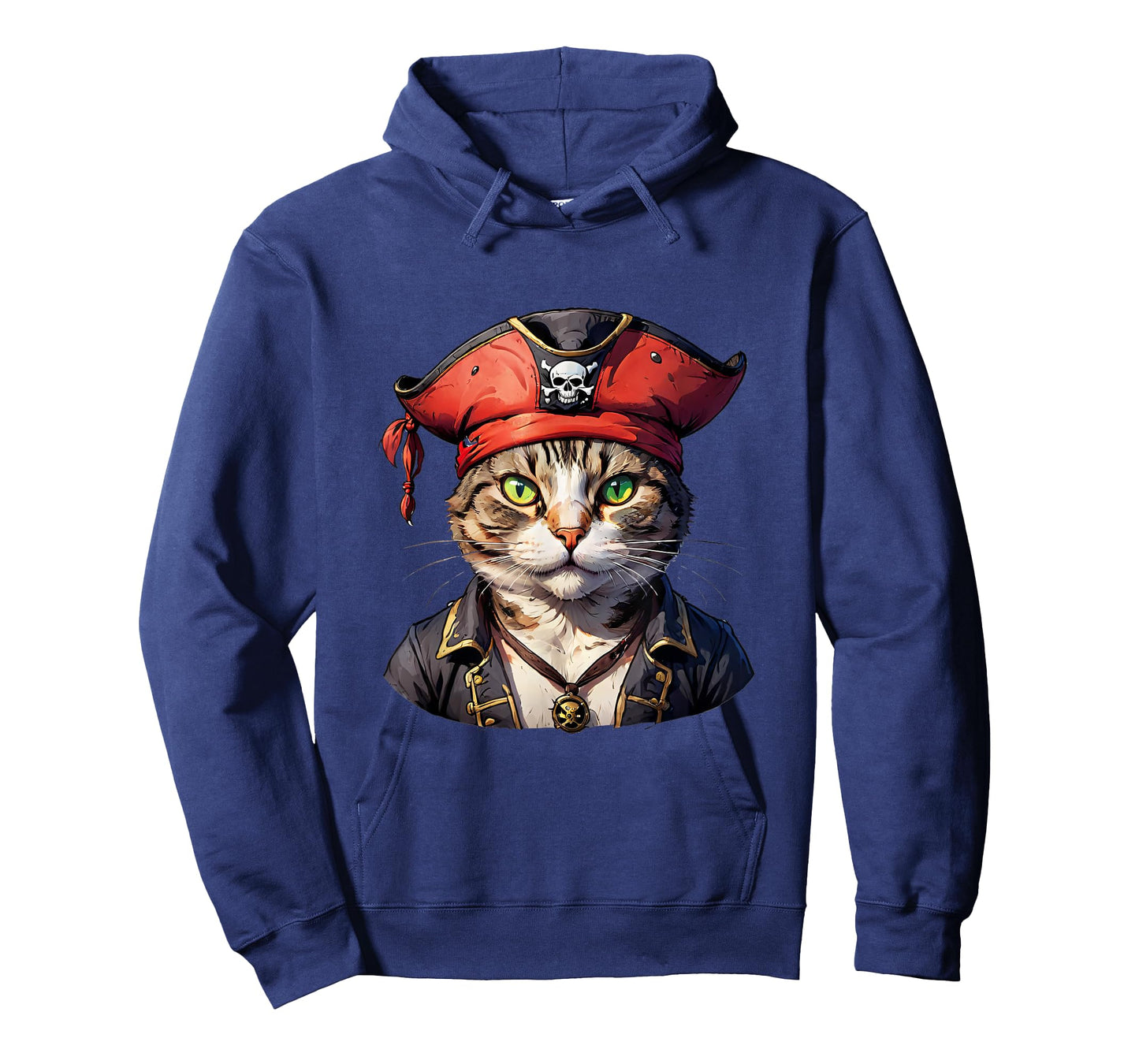 Pirate and Cat: The Feline Buccaneer T-Shirt