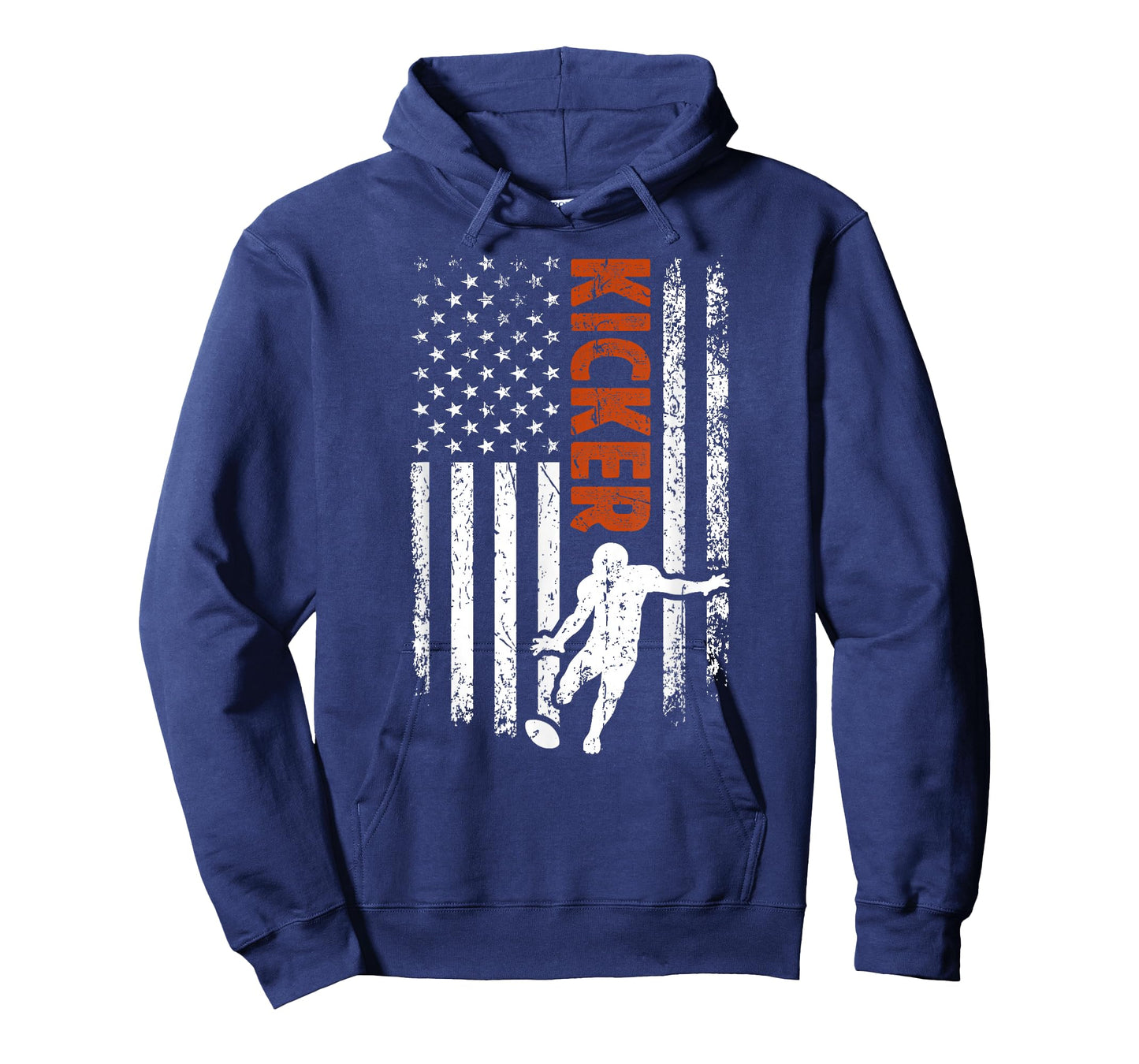 Kicker US Flag Football Kicker Football Placekicker T-Shirt