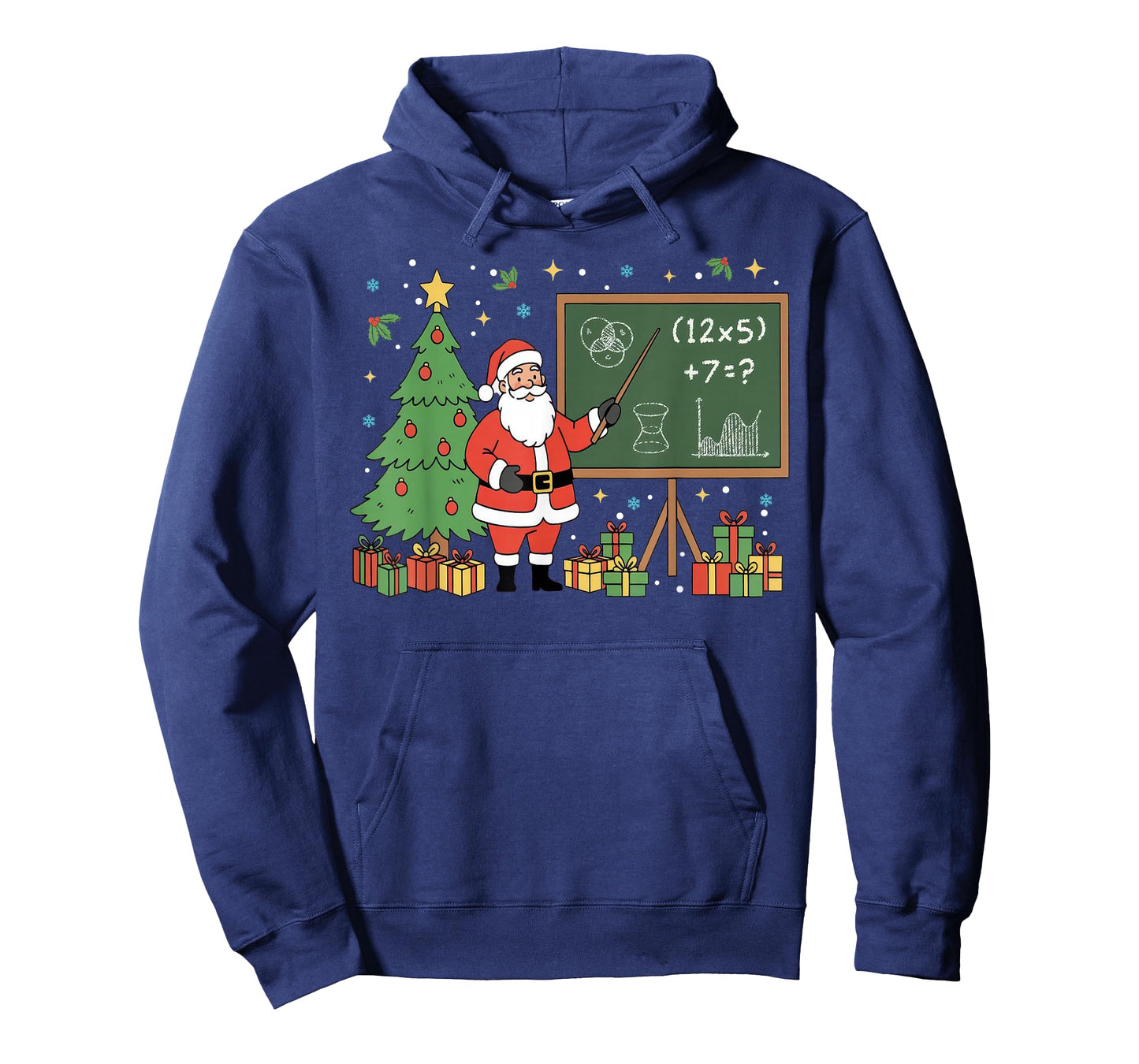67 Teacher Santa Christmas Six Seven Meme Math Teacher Xmas T-Shirt
