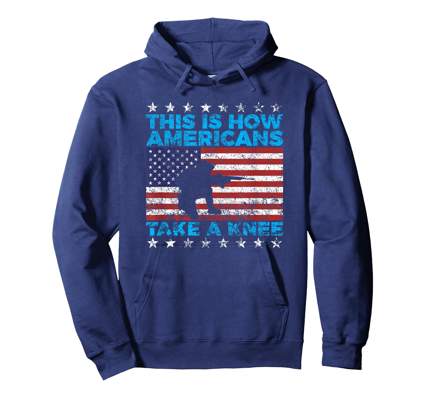 This Is How Americans Take A Knee National Anthem T Shirt T-Shirt