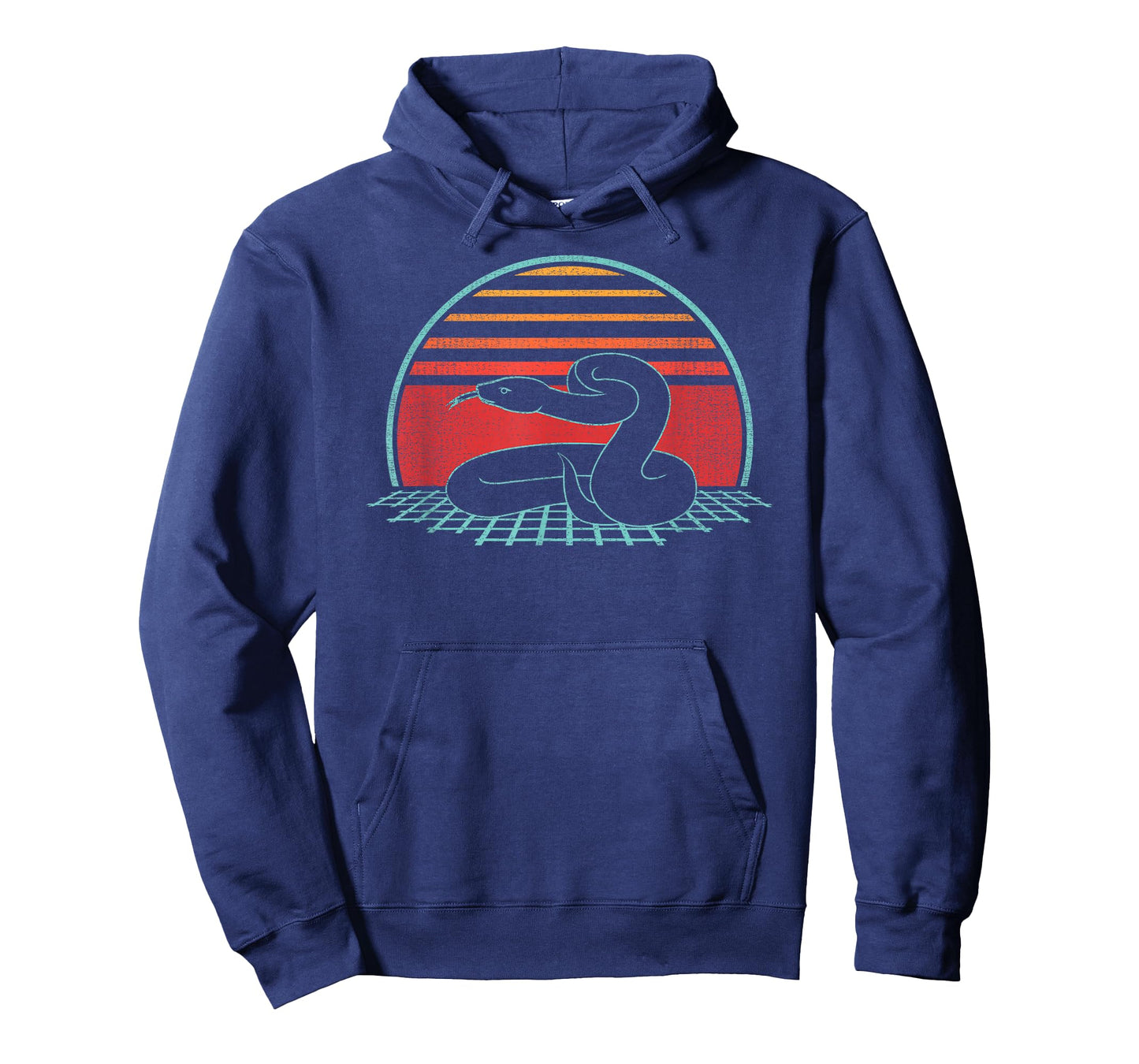 Snake Lover Serpent Reptile Retro Vintage 80s Style T-Shirt