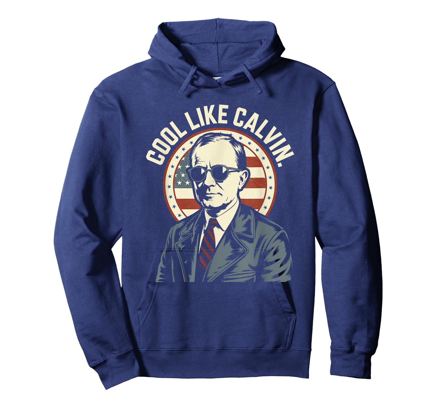 Cool Like Calvin Coolidge Retro Patriotic T-Shirt