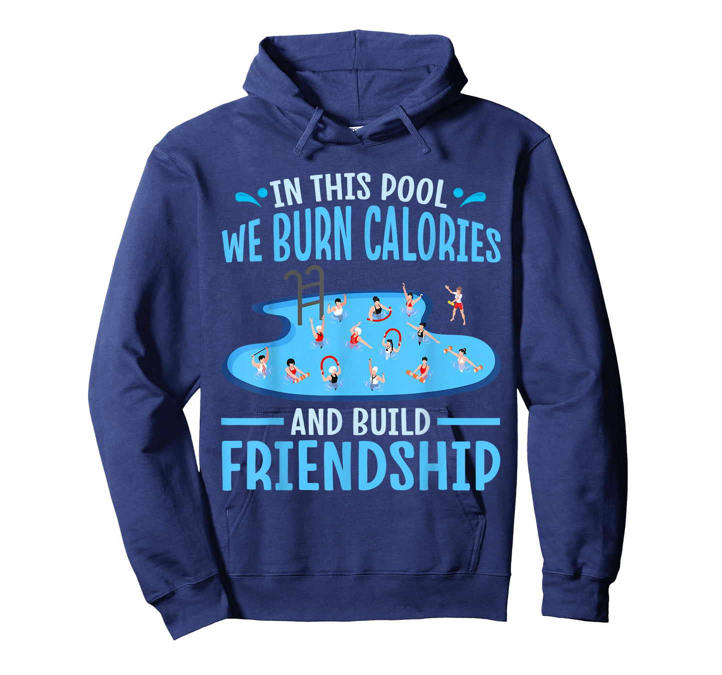 Aqua Aerobics Instructor Design Funny Water Aerobics T-Shirt