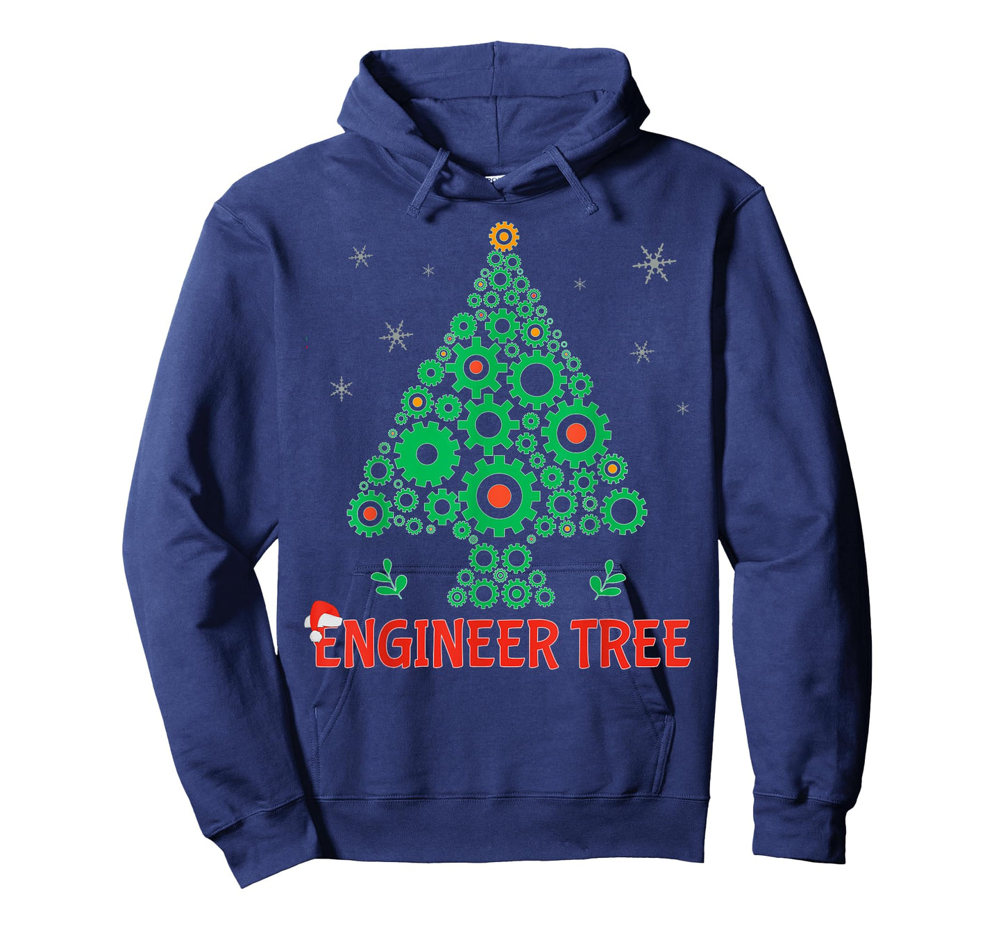 Christmas Engineer tree | Mechanical Engineering Gift T-Shirt
