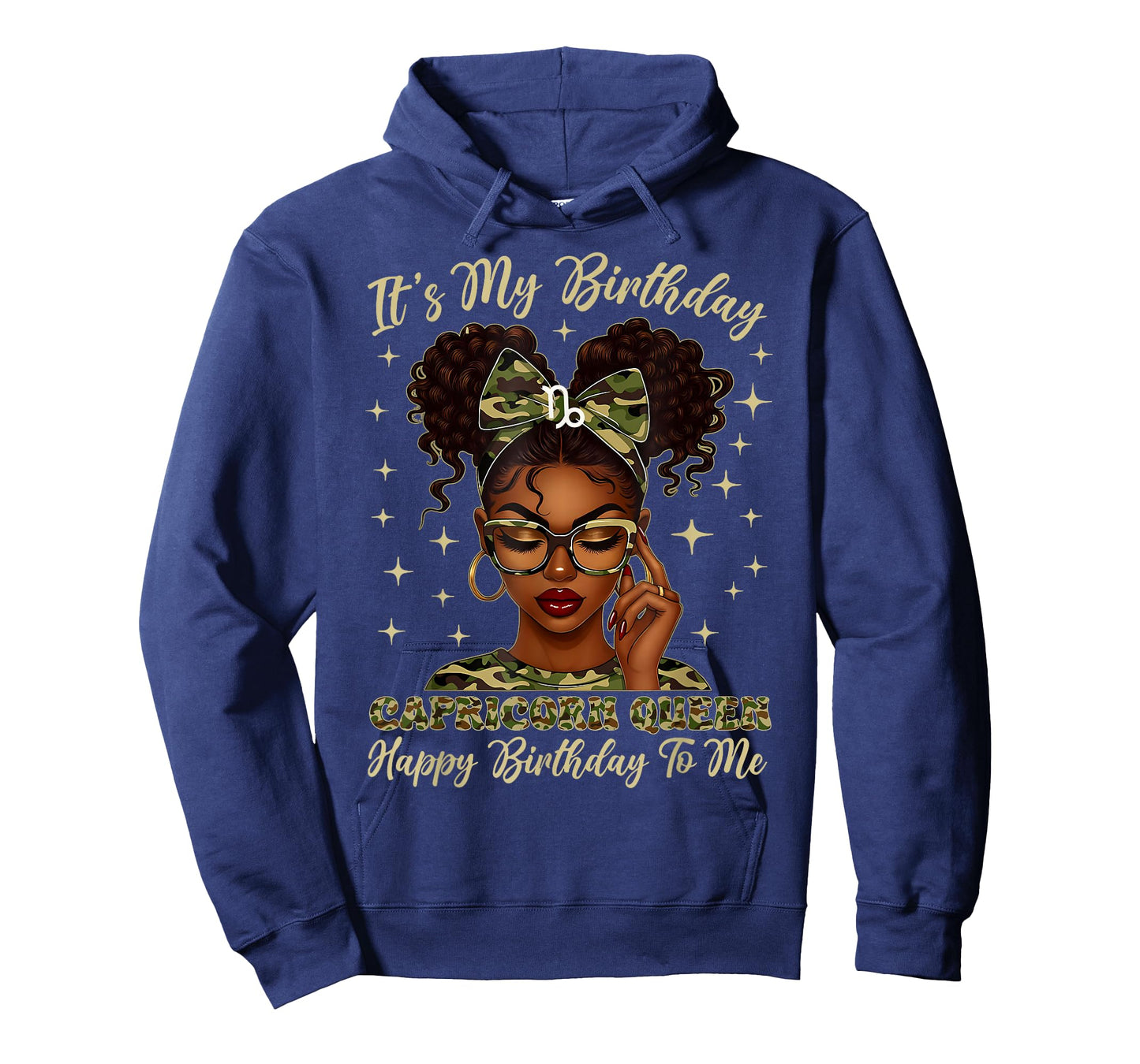 It's My Birthday Capricorn Queen Women Girl Zodiac Sign T-Shirt