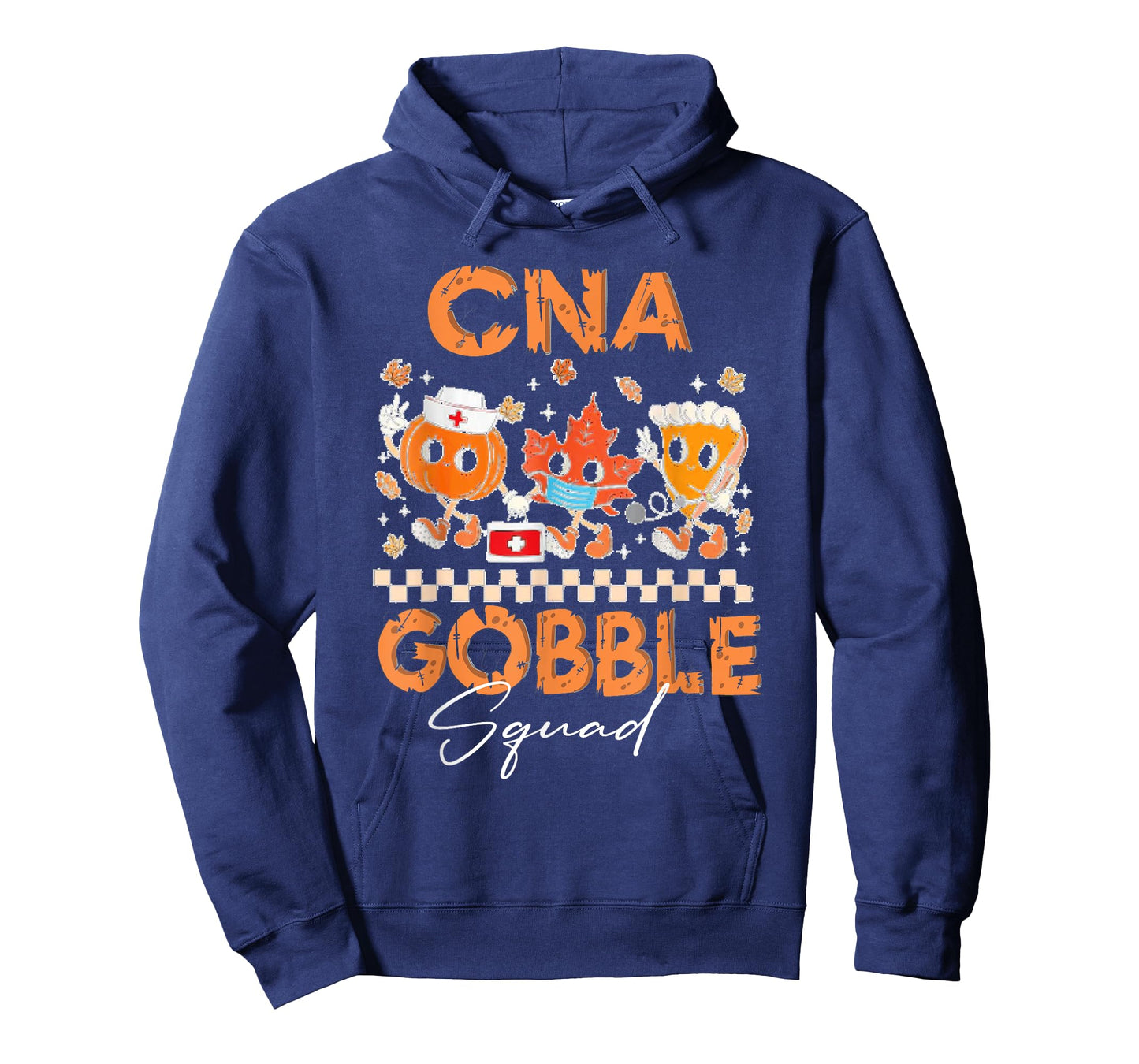 CNA Gobble Squad Nurse Holiday Nursing Scrub Tops Women T-Shirt