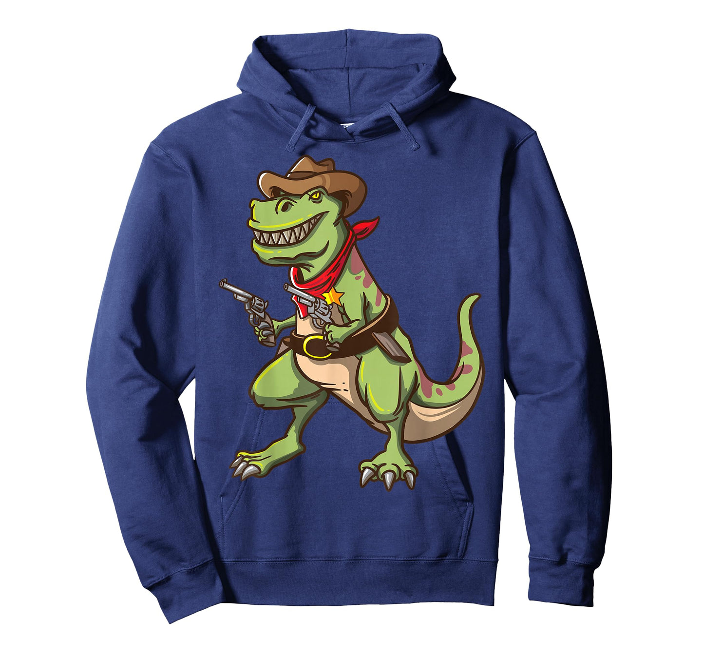 Cowboy T Rex Dinosaur Kids Shirt Wild West Country Boys Gift T-Shirt