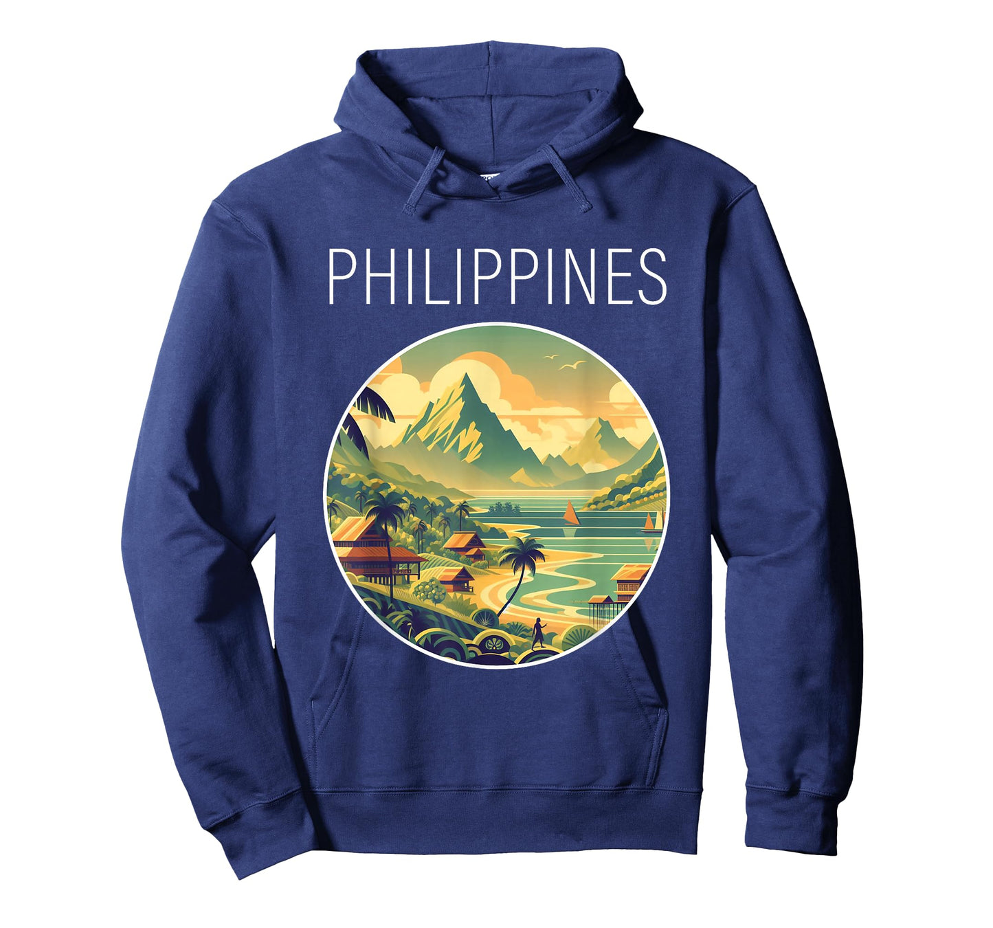 Philippines Scenery Art Deco T-Shirt