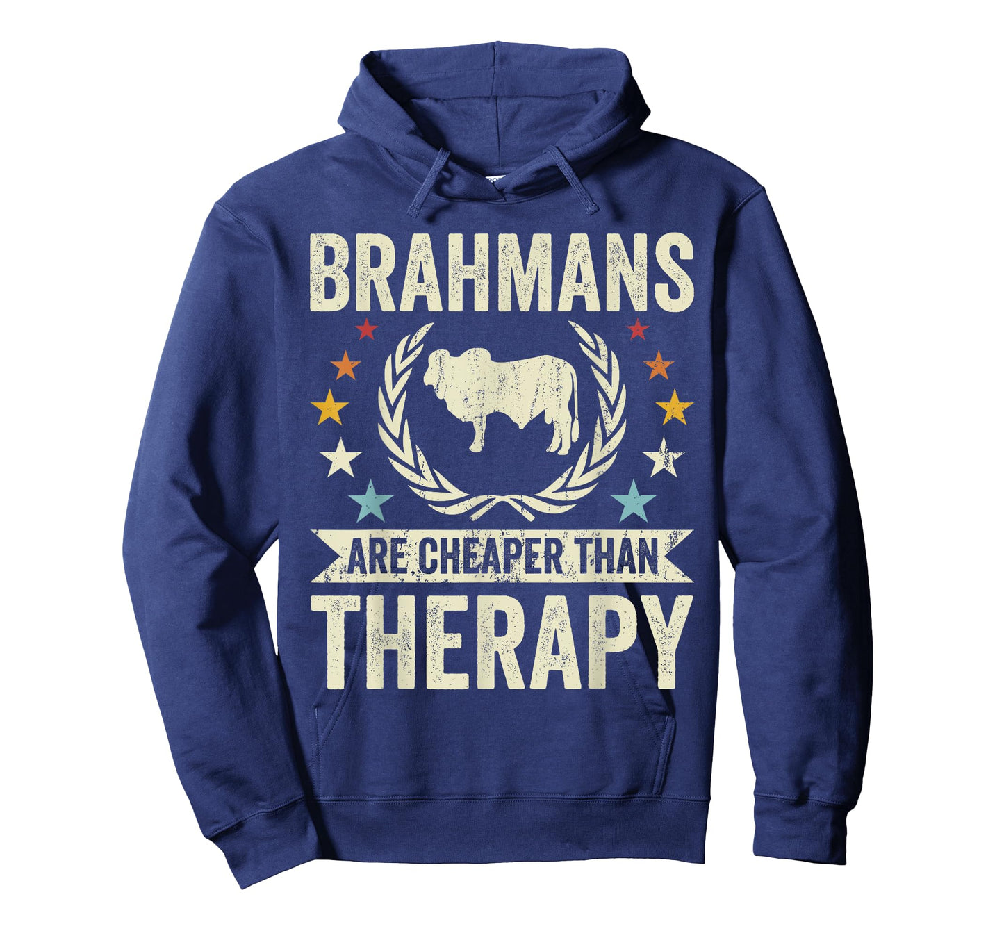 Cow Cheaper Therapy - Cattle Farmer Rancher Brahman T-Shirt