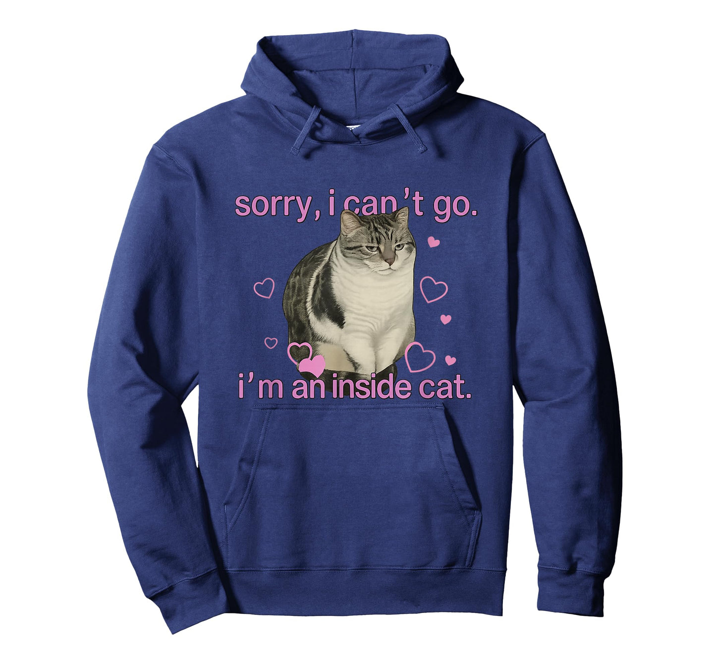 Sorry I can’t go I’m an Inside cat T-Shirt
