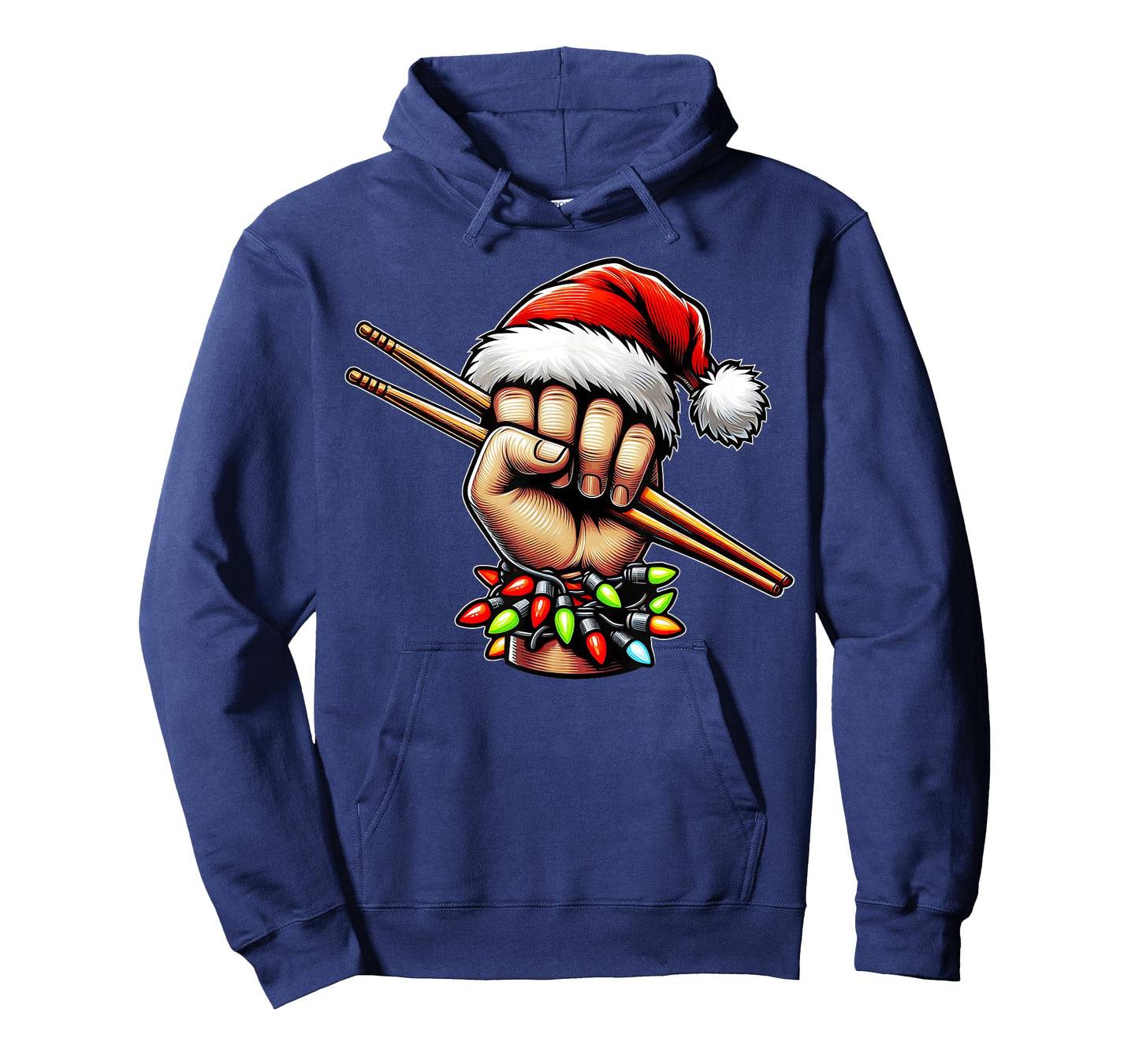Drummer Drum Christmas Hat Xmas T-Shirt