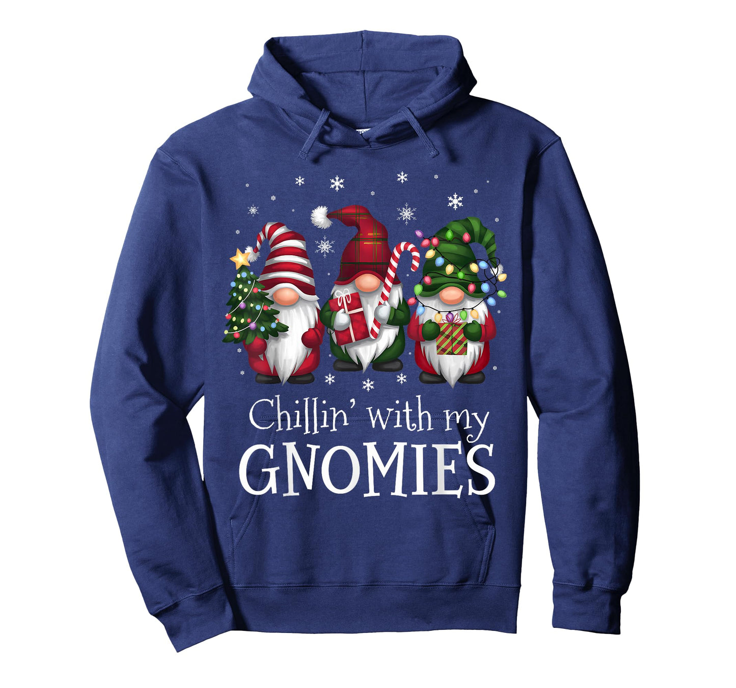 Chillin' With My Gnomies Family Christmas Gnome Xmas Holiday T-Shirt