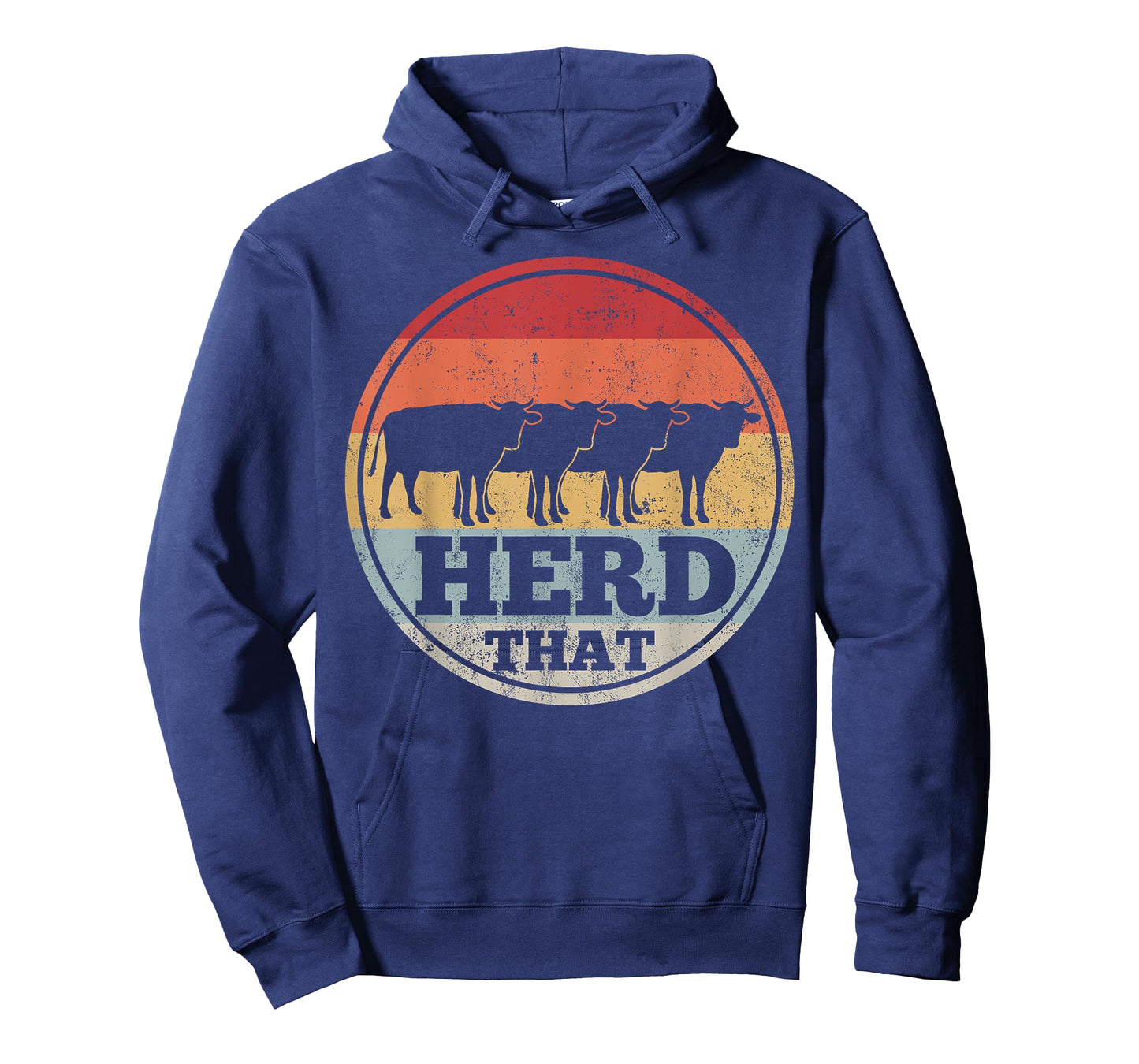 Cow Farming Farmer Retro Herd That T-Shirt