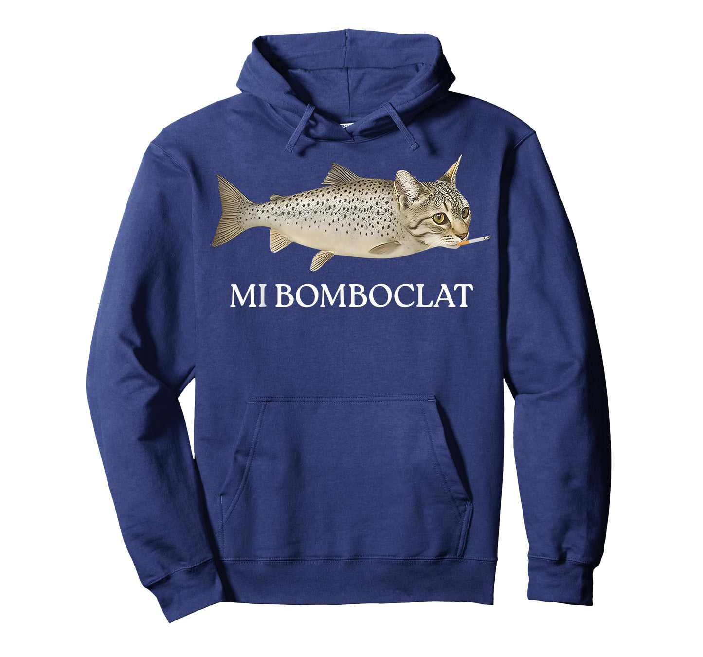 Bomboclat Fish Cat Meme Mi Bomboclat Silly Stupid Brainrot T-Shirt