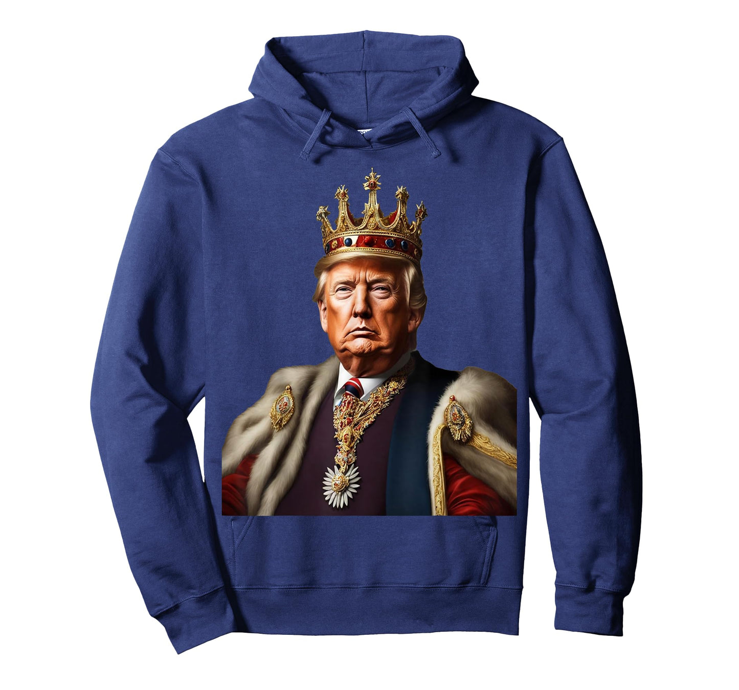 TRUMP IS KING Long Live the King American Flag Patriotic Women Men T-Shirt