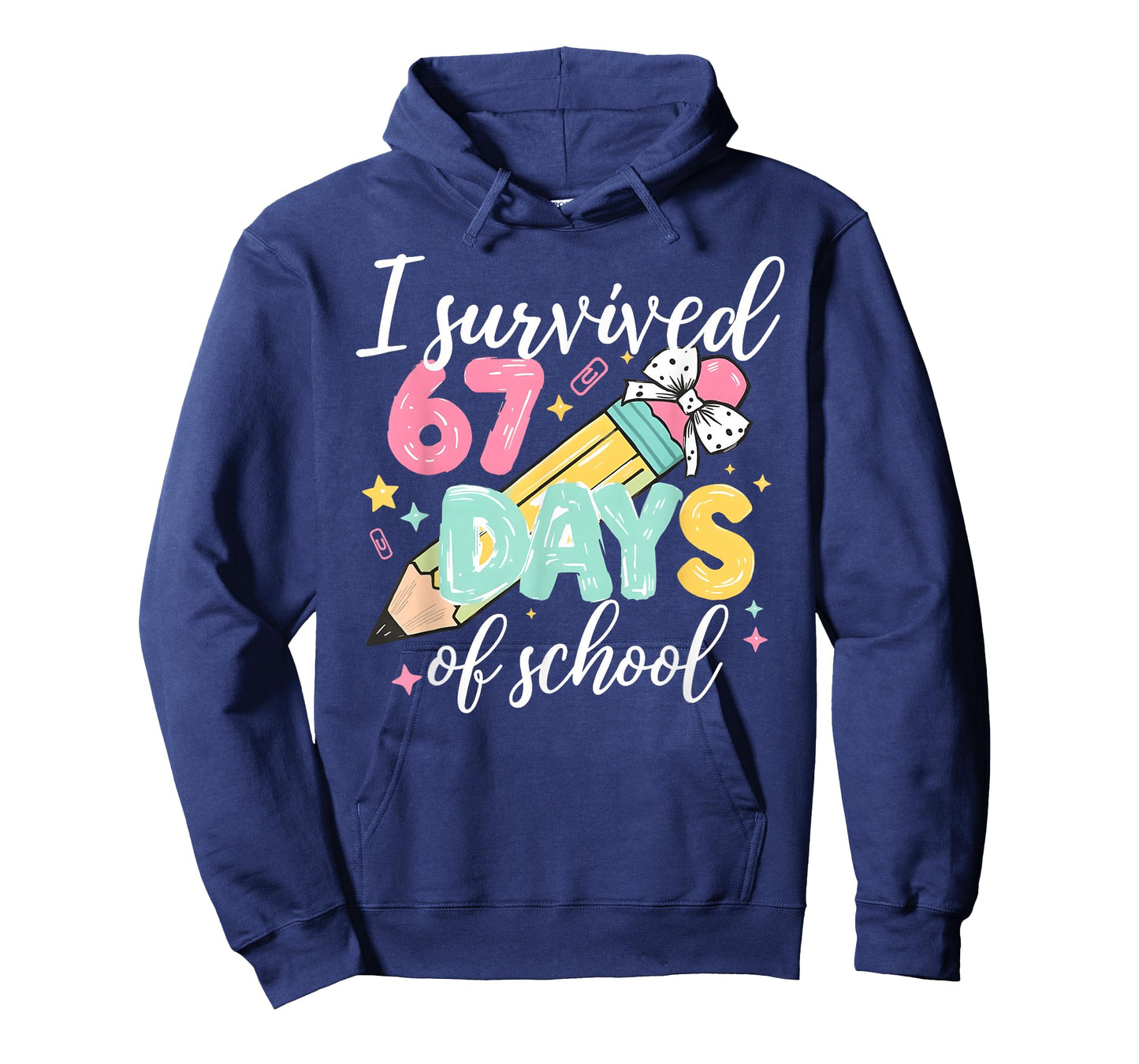 I Survived 67 Days of School Funny Six Seven Meme Teacher T-Shirt