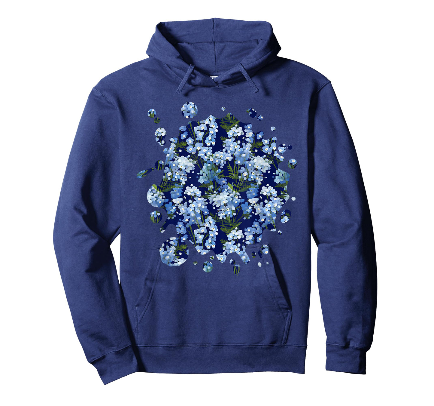 Cute Forget-Me-Not Inspired Flower Plant Lover Gardener T-Shirt