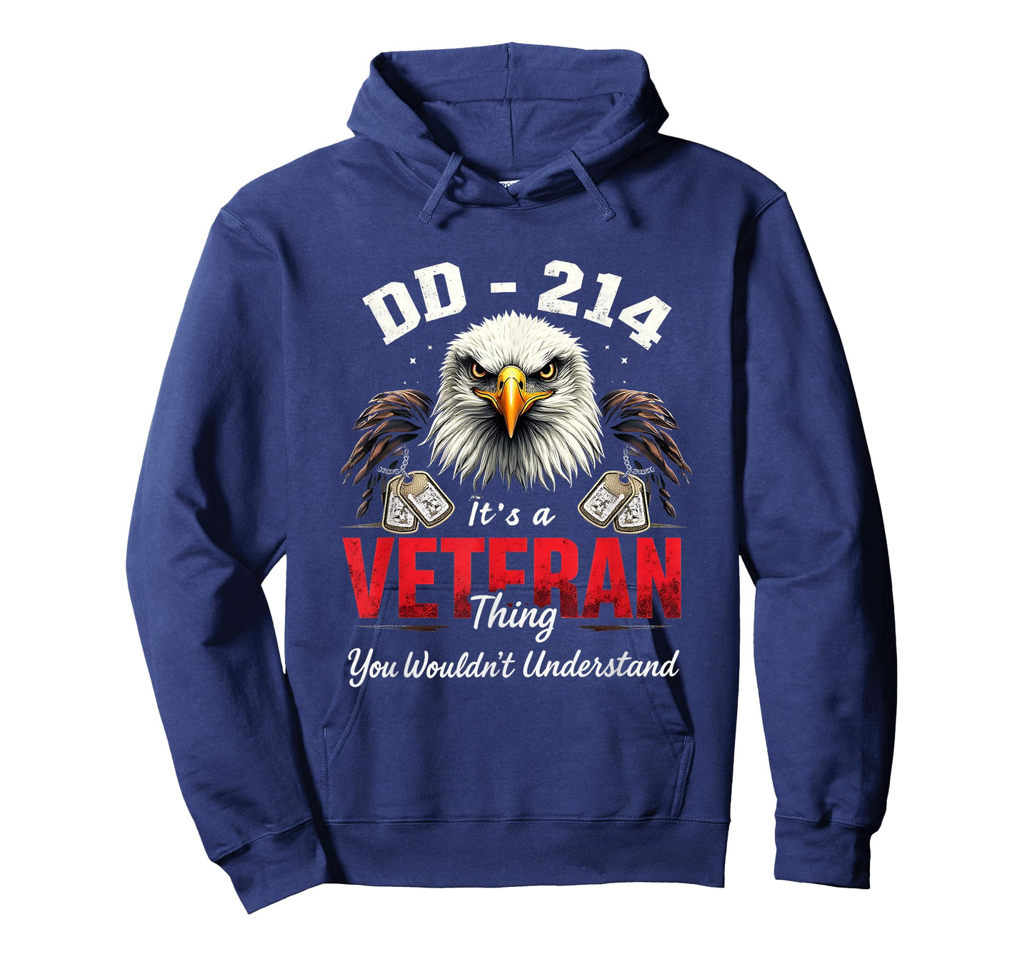 Eagle Army It's A Veteran Thing US Flag Retired T-Shirt