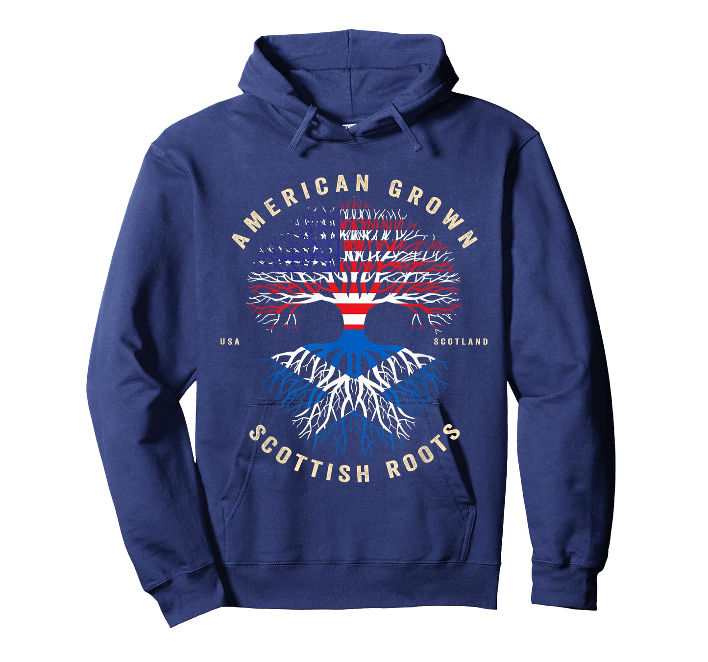 American Grown with Scottish Roots - It's My DNA Scotland T-Shirt