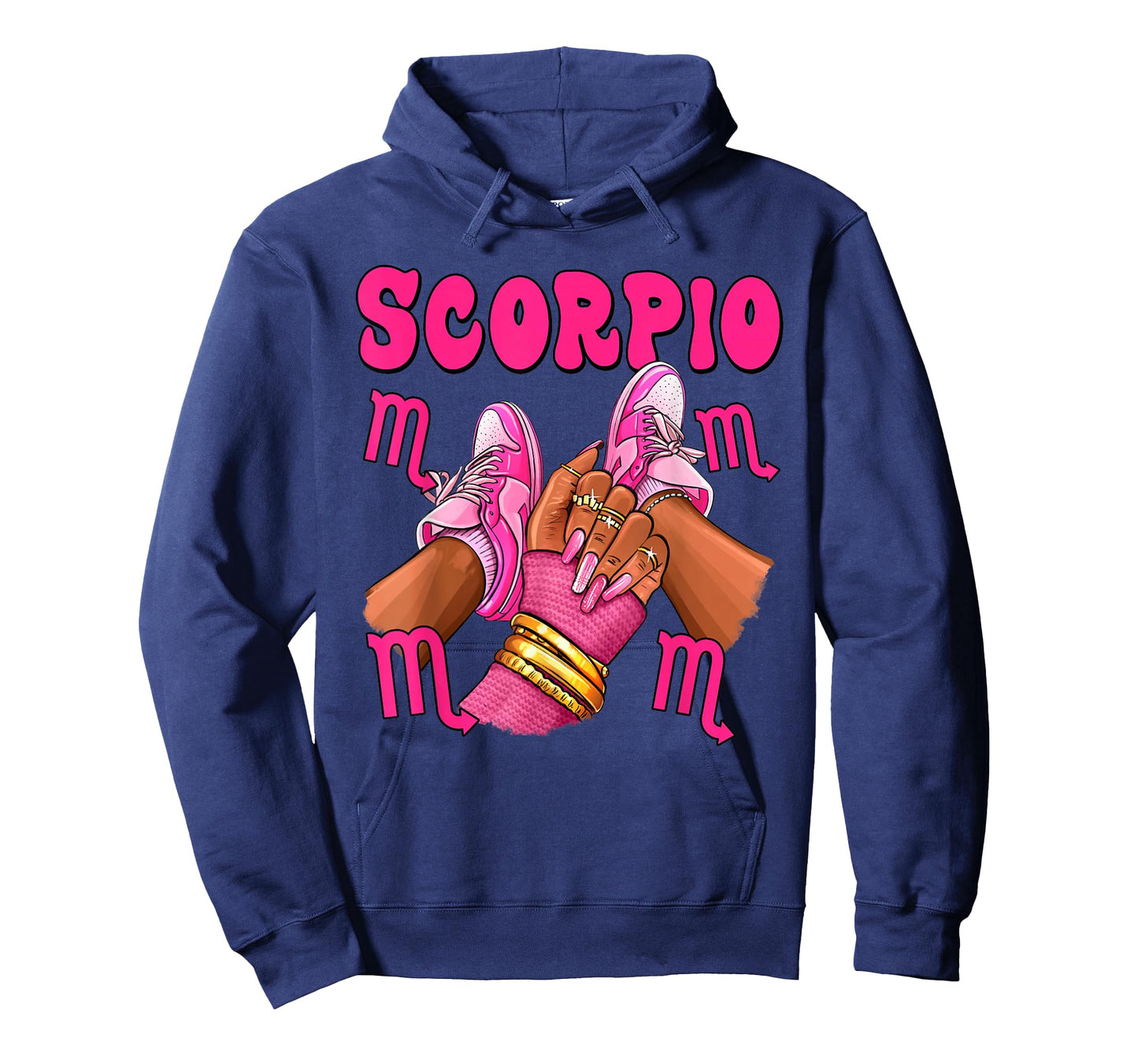 Scorpio Girl Birthday Queen Shoes Sneakers Zodiac Sign T-Shirt