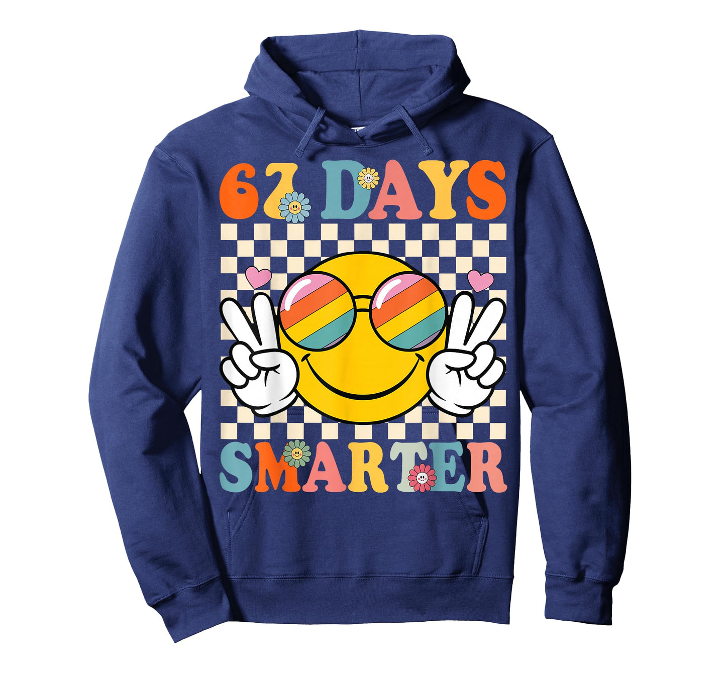 Retro 67 Days Smarter 67 Days of School Groovy Teacher Boy T-Shirt