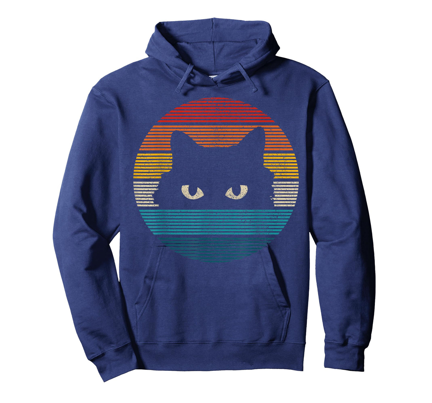 Cat Vintage Retro Funny Gift T-Shirt