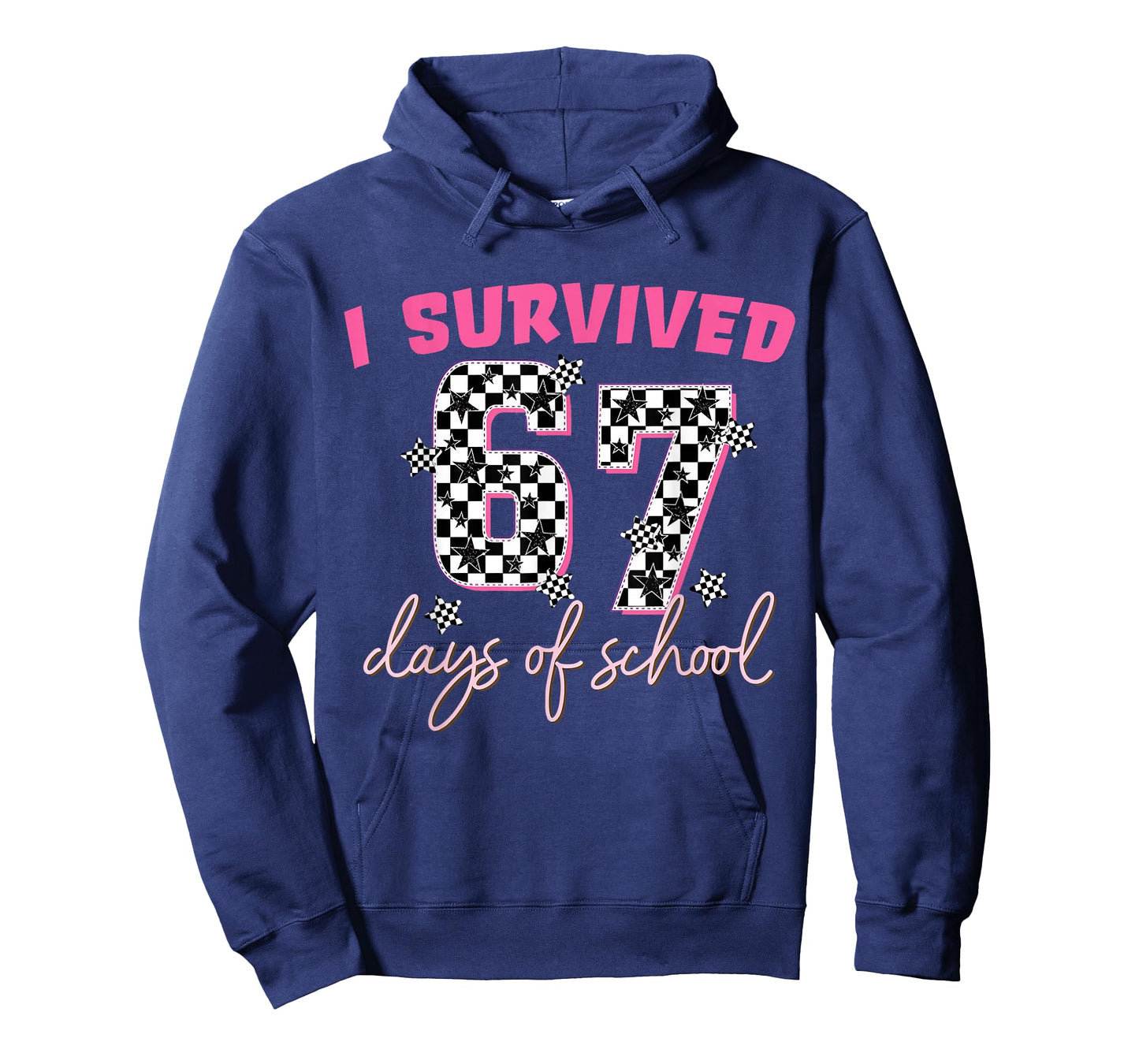 I Survived 67 Days of School Funny 67 Teachers Students Meme T-Shirt