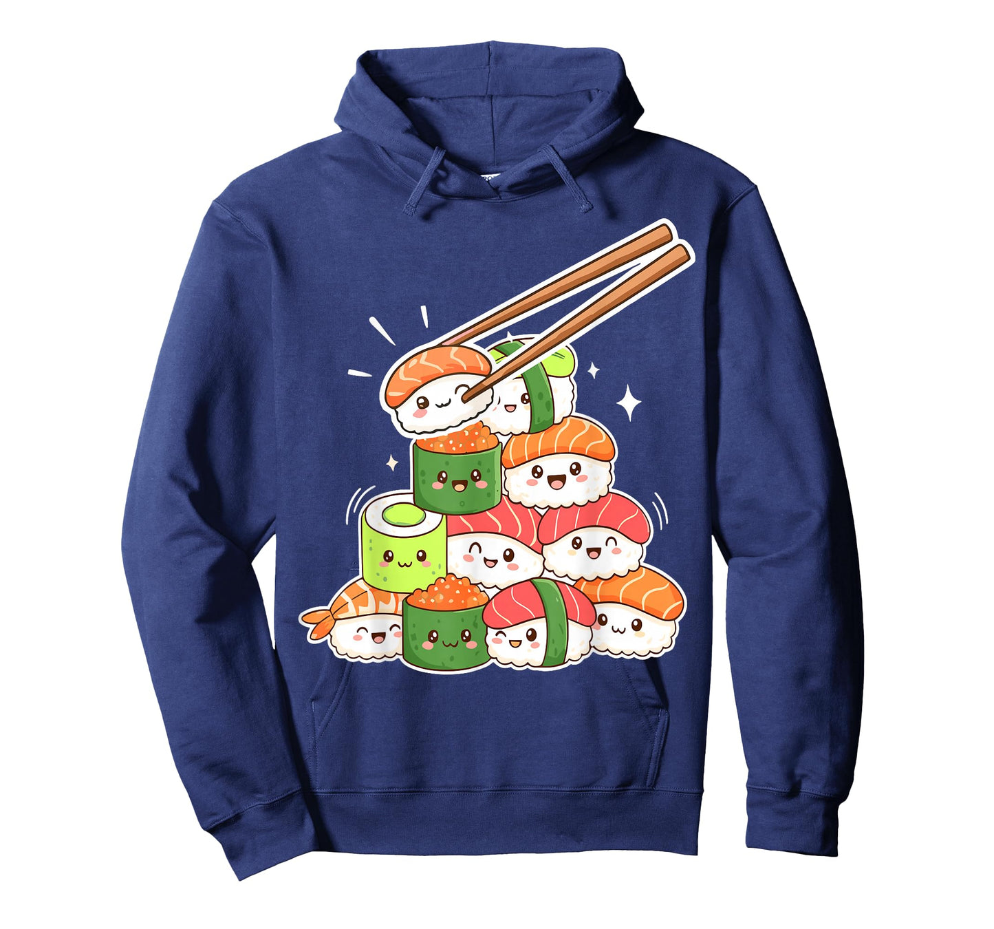 Kawaii Sushi Anime Cute Japanese Food T-Shirt