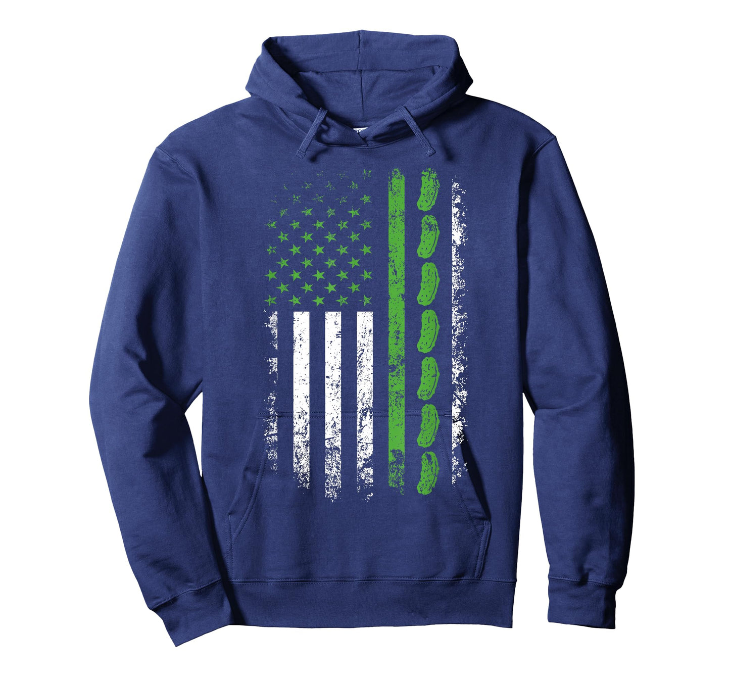 Pickle Cucumber US American Flag for Pickle Lovers Men Women T-Shirt