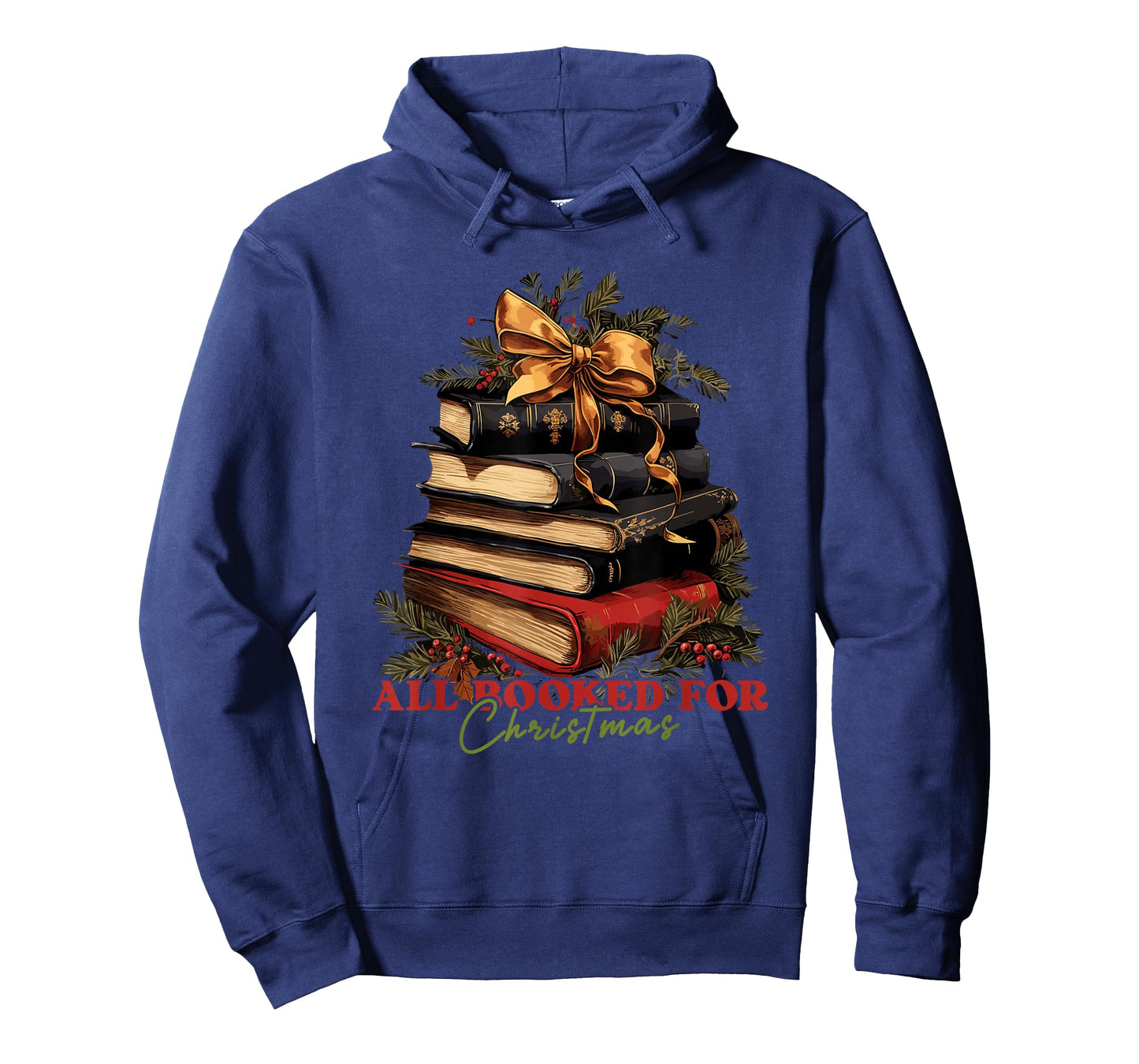 All booked for Christmas, Christmas Book Tree for Teacher T-Shirt