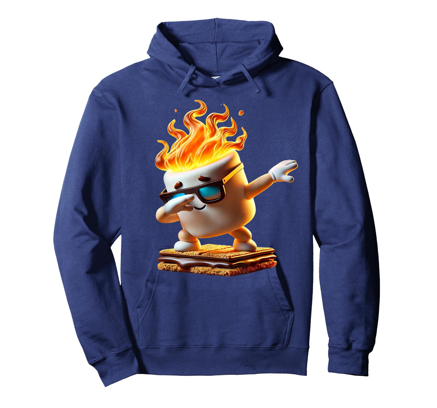 Dabbing Smore Marshmallow Cute Dab Dance Camping Camper Gift T-Shirt