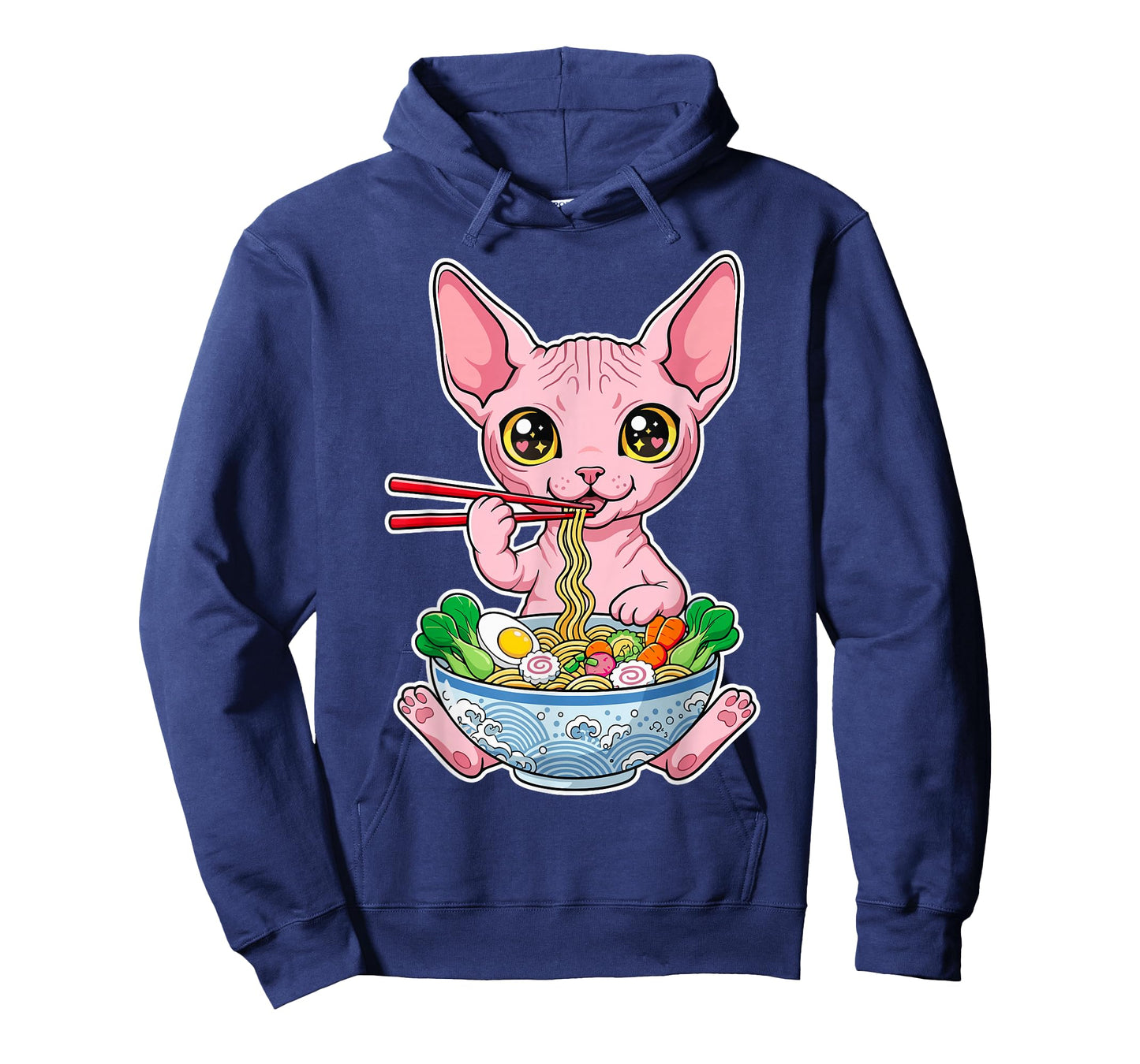 Sphynx Cat Ramen Anime Kawaii T-Shirt