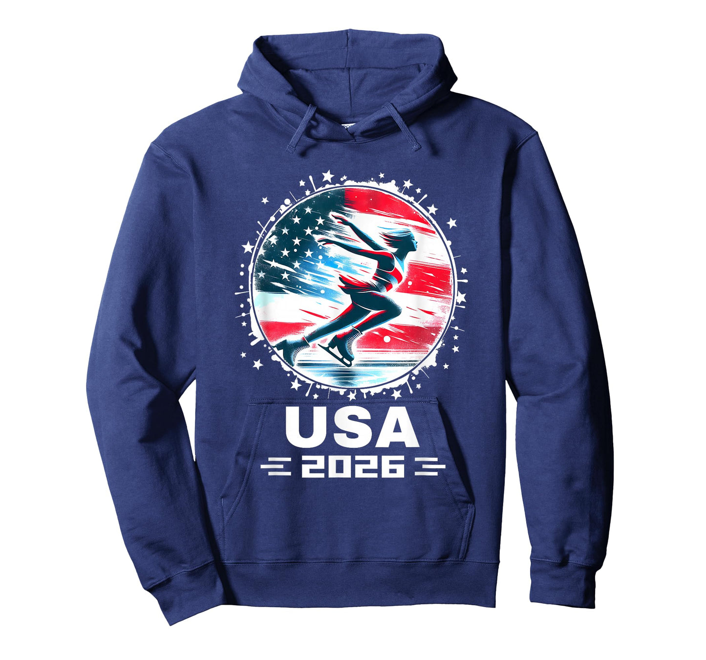 USA Women's Figure Skating Team 2026 Clothing Figure Skating T-Shirt