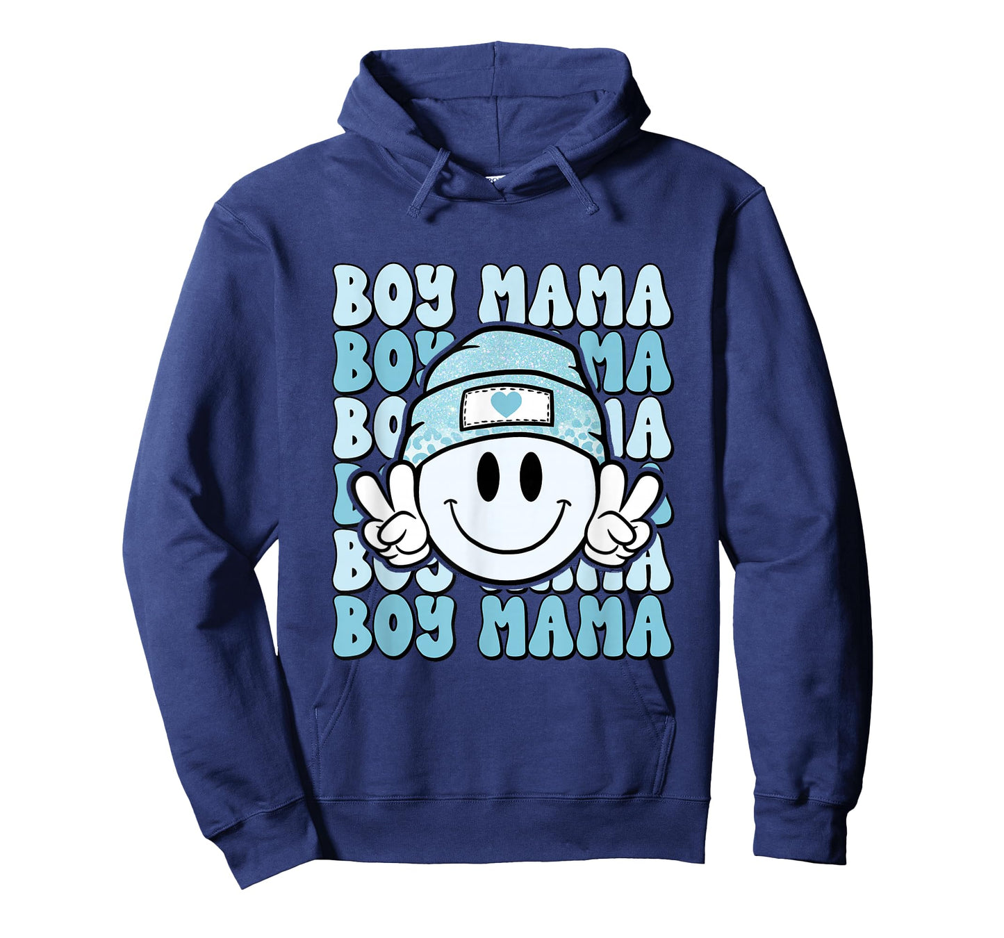 Boy Mama, Retro Gift for Mother of Boys, Mom of Sons T-Shirt