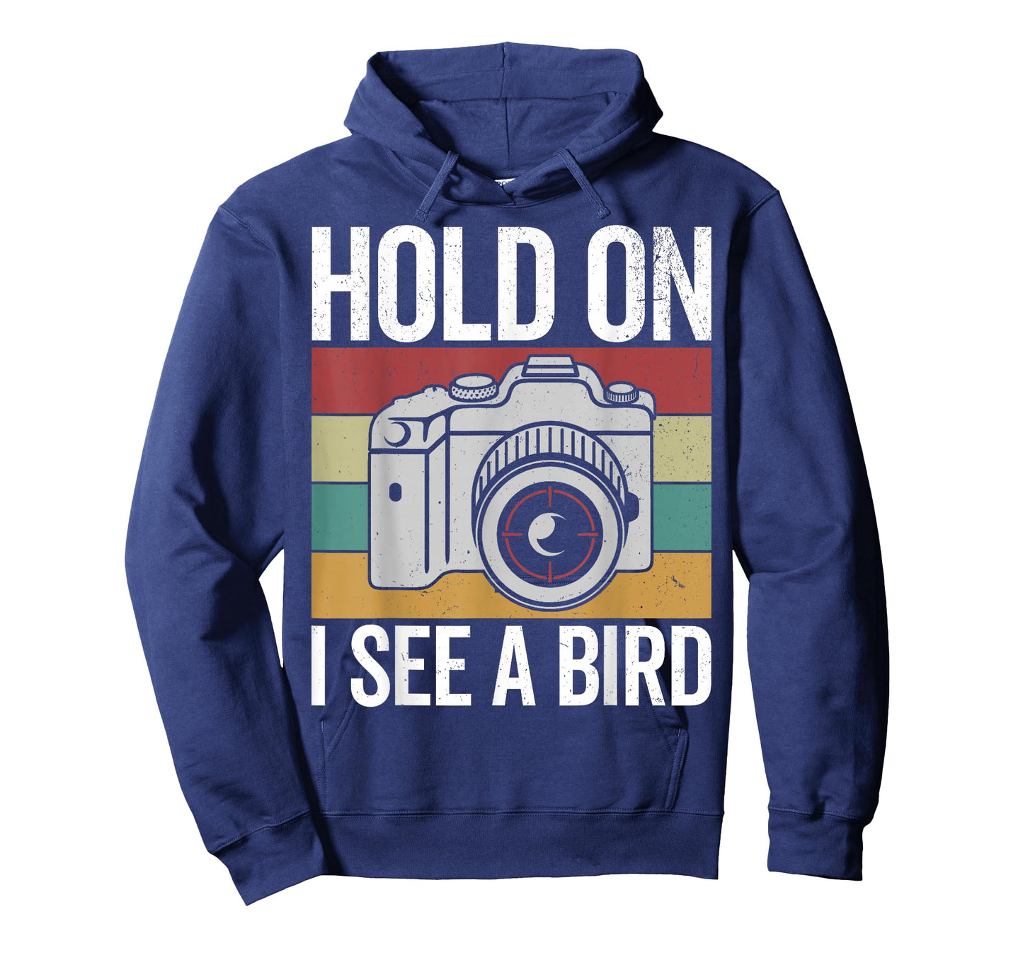 Hold on I see a bird, retro bird photograhper vintage camera T-Shirt