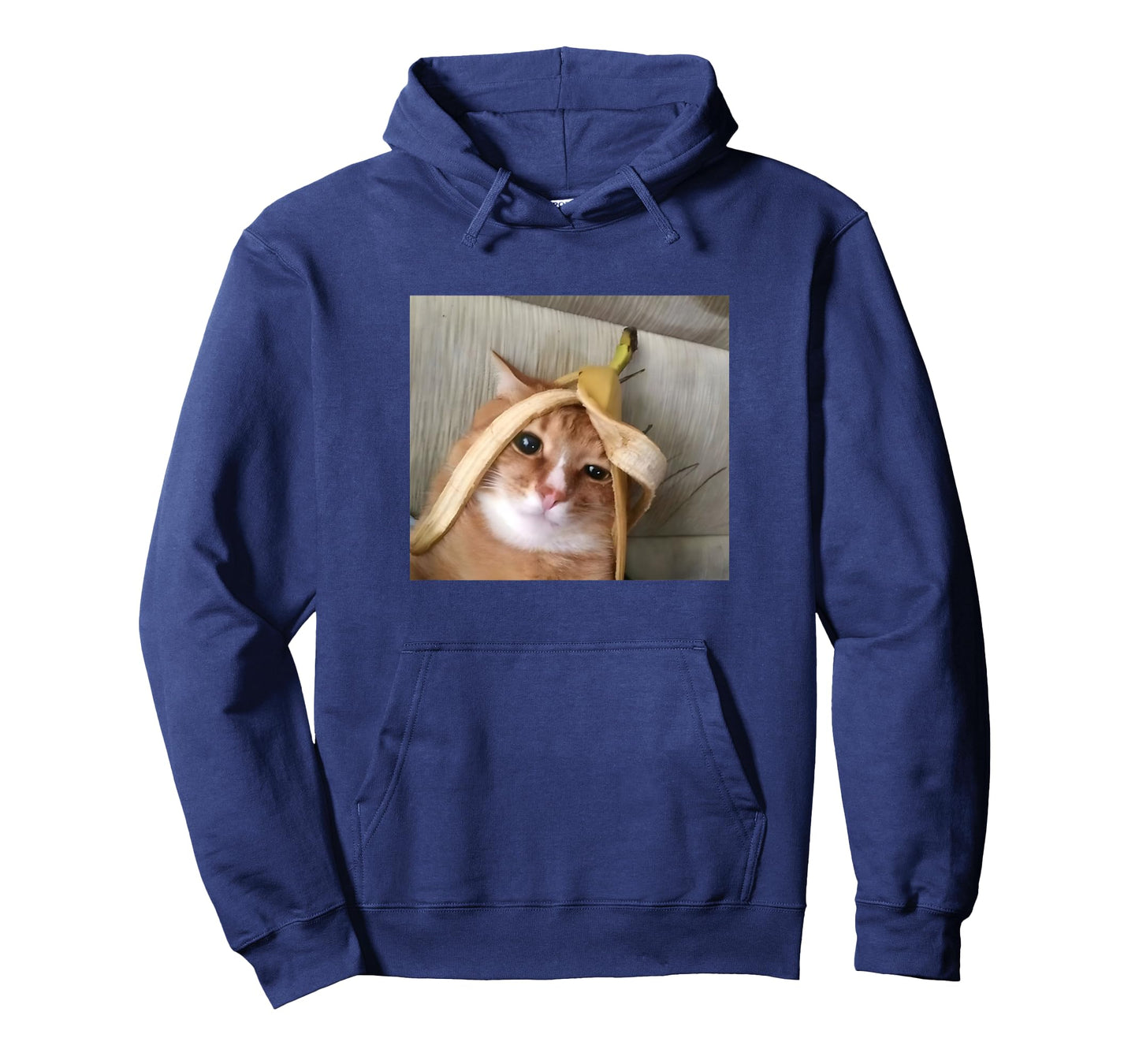 Funny Cat Banana Head Bored Kitten Meme T-Shirt