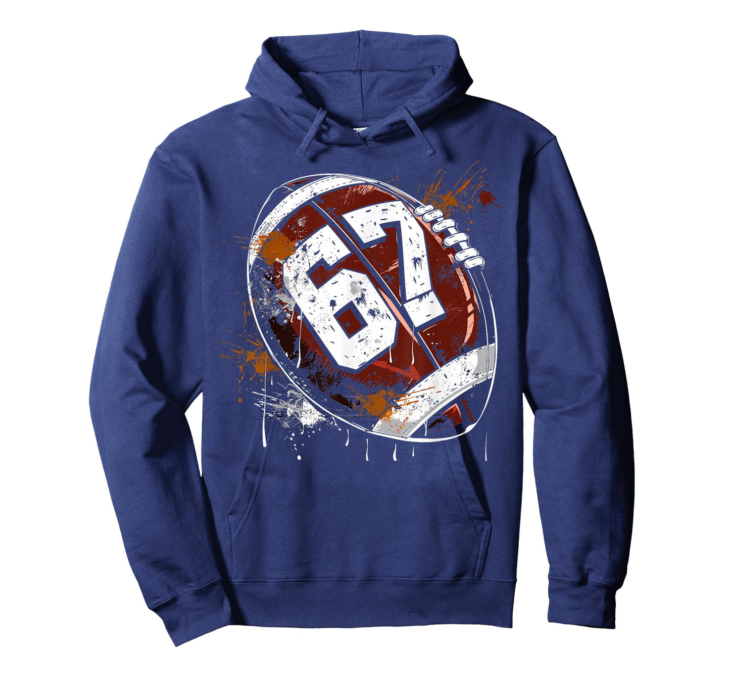 Football 67 Six Seven Alpha Slang 6 7 Meme Kids Teachers Boy T-Shirt