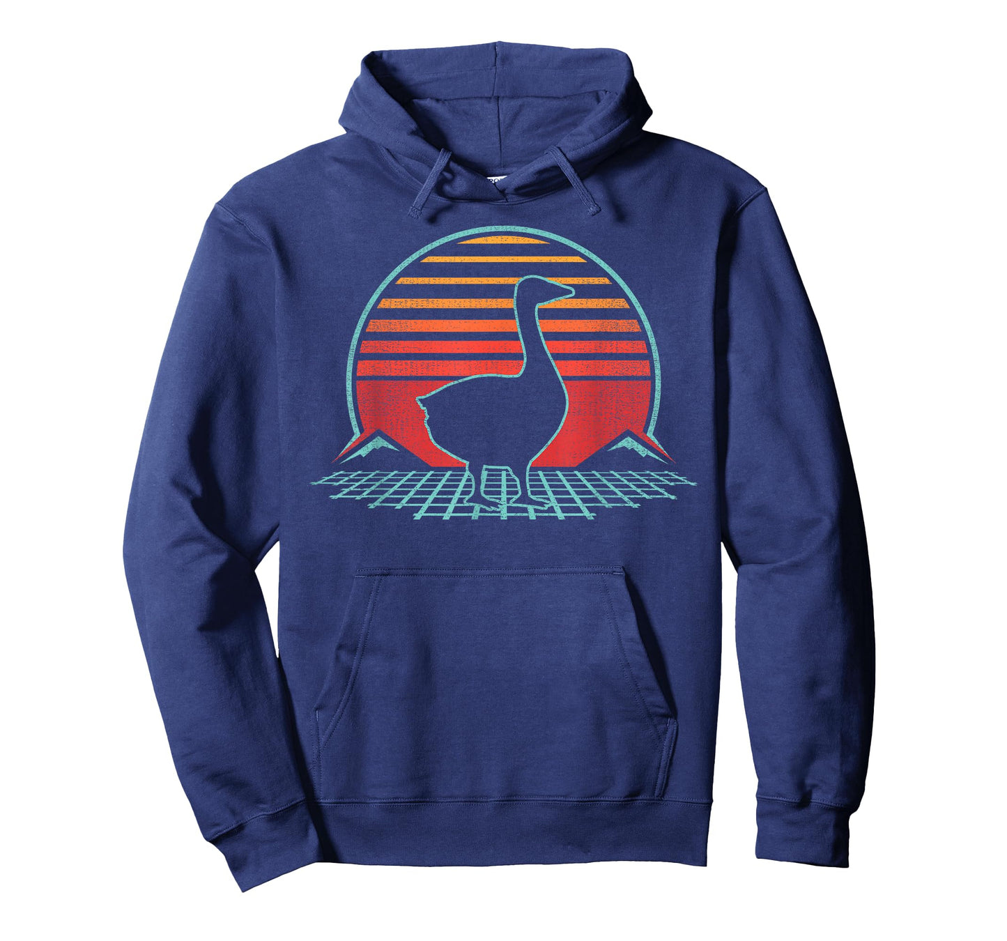 Goose Retro Vintage 80s Style Animal Lover Gift T-Shirt