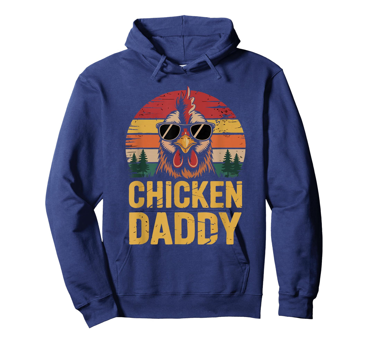 Chicken Daddy Funny Poultry Farming Father Who Raise Chicken T-Shirt