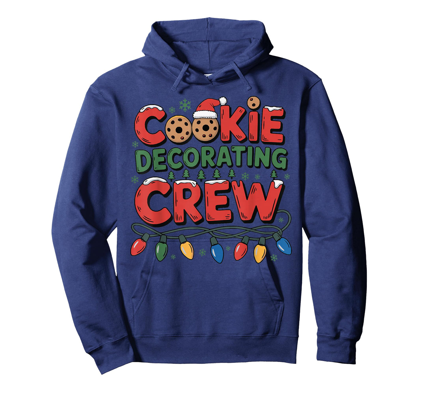 Cookie Decorating Crew Christmas Baking Baker Santa Hat T-Shirt