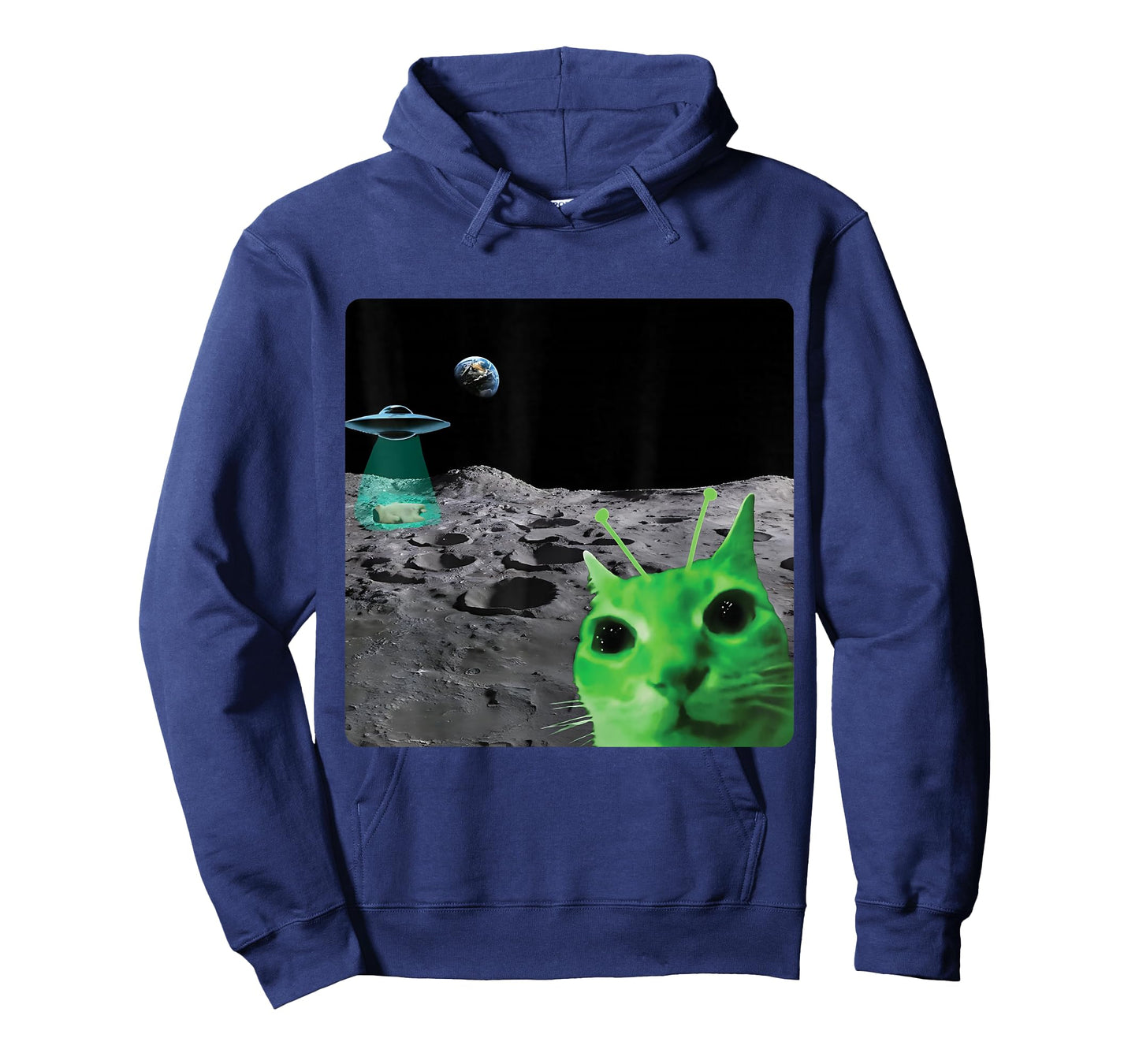 Gnarp Alien Cat Meme Funny Brainrot Kitten Meme Silly Cat T-Shirt