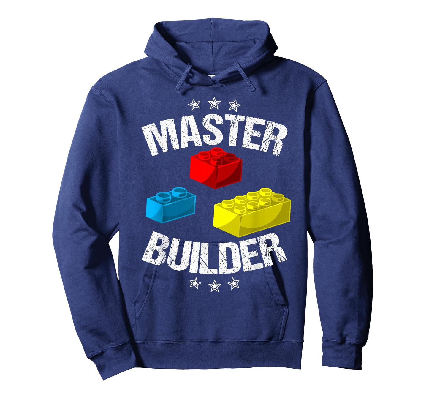 Cool Master Builder Funny Building Blocks Gift Men Women Short Sleeve T-Shirt