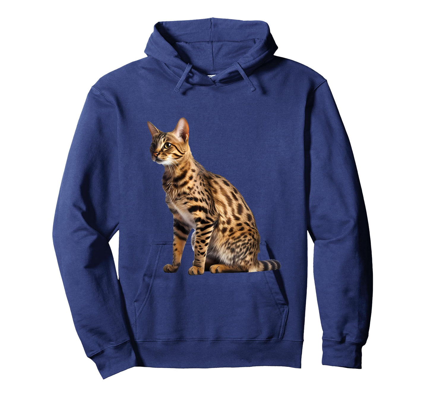 Savannah Cat Portrait T-Shirt for Men Women Girls Kids