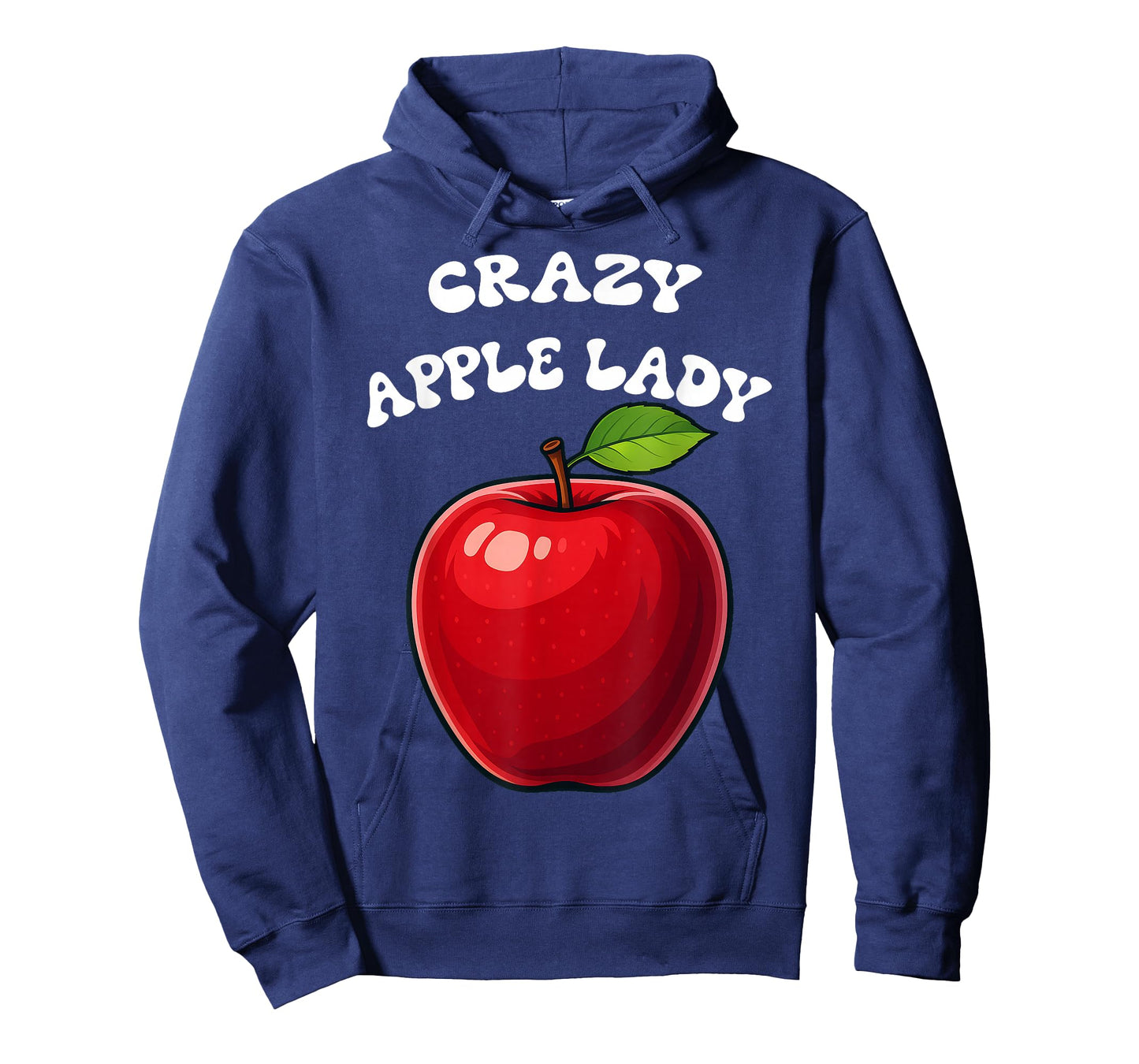 Crazy Apple Lady Apple Picking Funny Apple Picker Red Apple T-Shirt