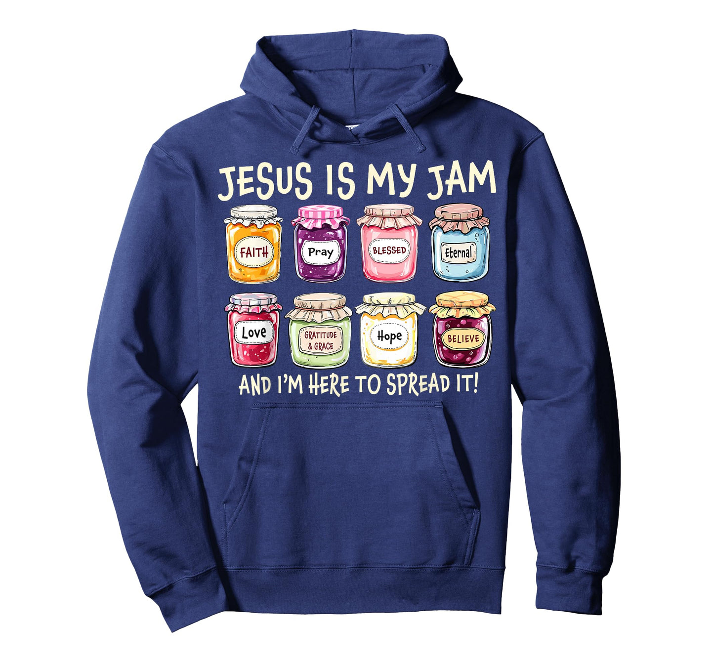 Jesus Is My Jam And Im Here To Spread Christian Bible Verse T-Shirt