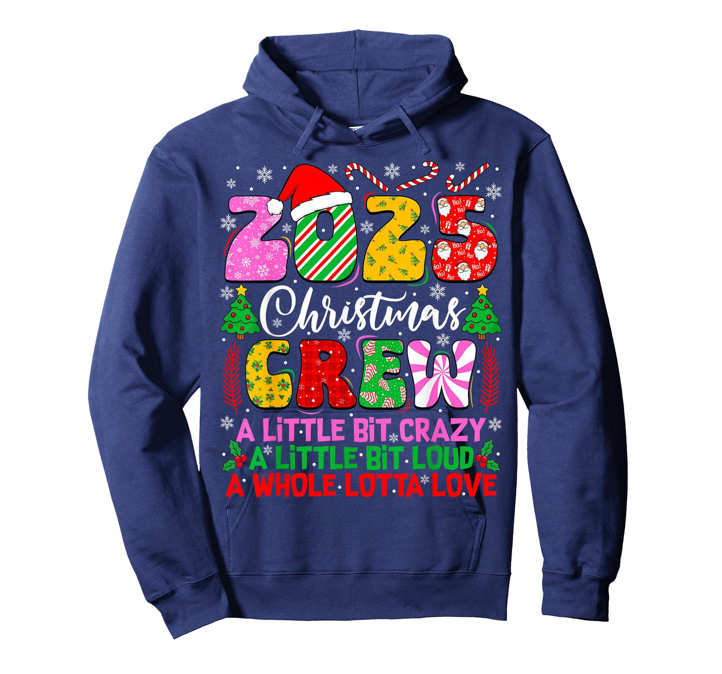 2025 Christmas Crew Family Christmas Matching Outfit Xmas T-Shirt