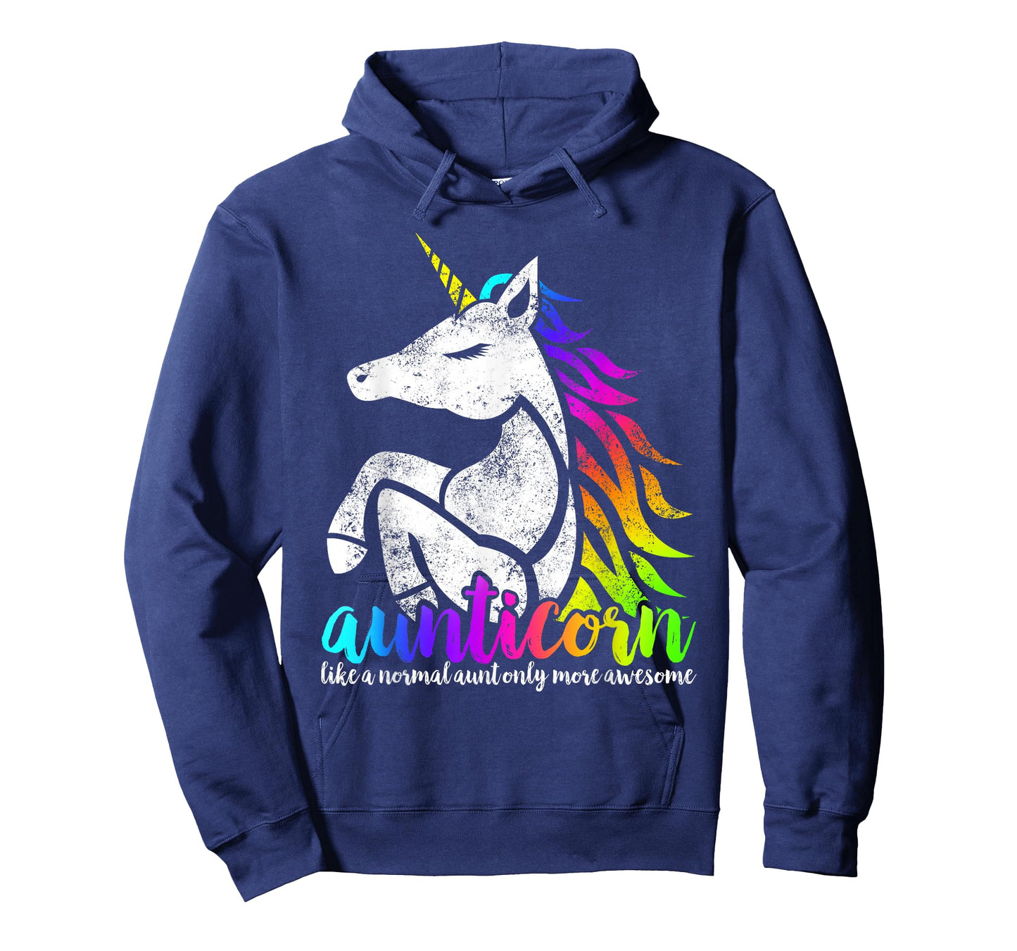 Aunticorn Like A Normal Aunt Only Awesome Tee Christmas Gift T-Shirt