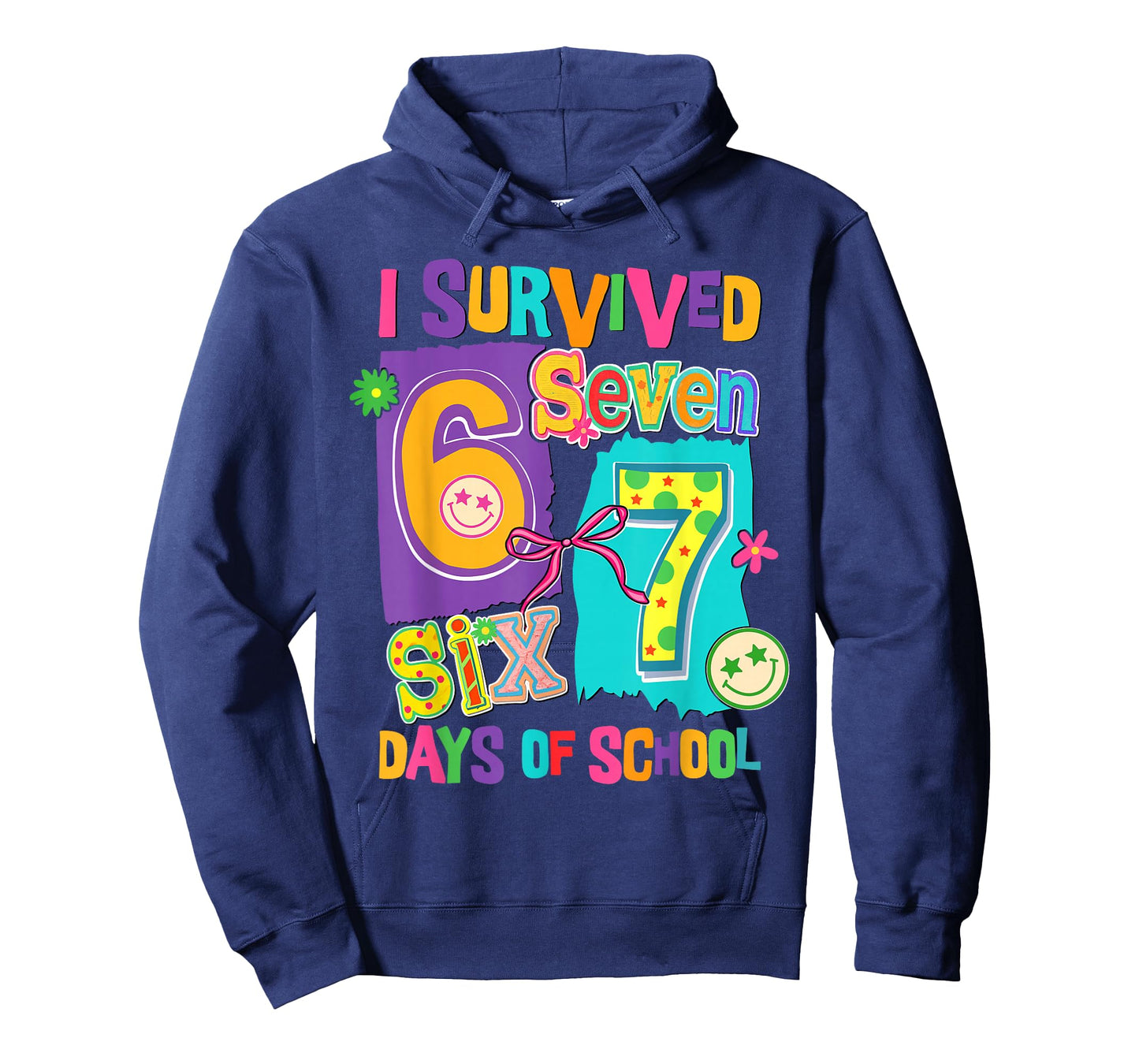 I Survived 67 Days of School Funny Women Teacher Student T-Shirt