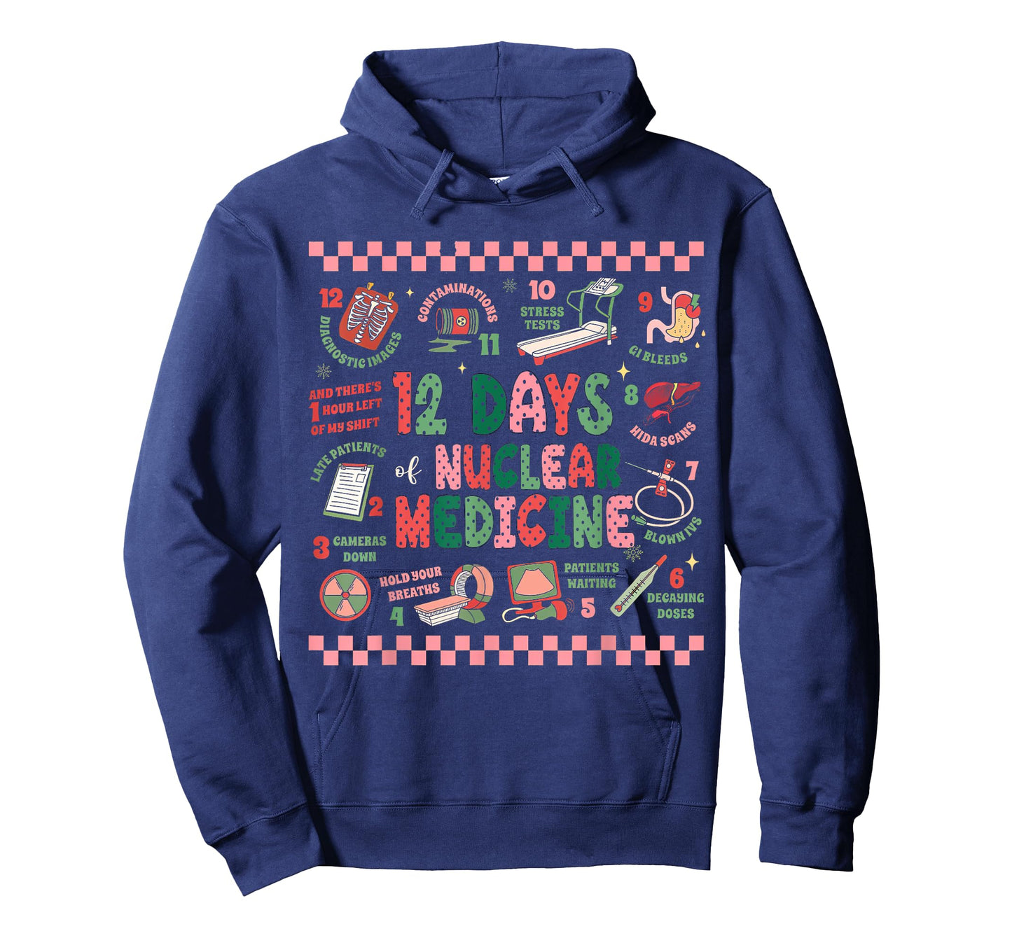 Christmas Nuclear Medicine, 12 Days Of Nuclear Medicine T-Shirt